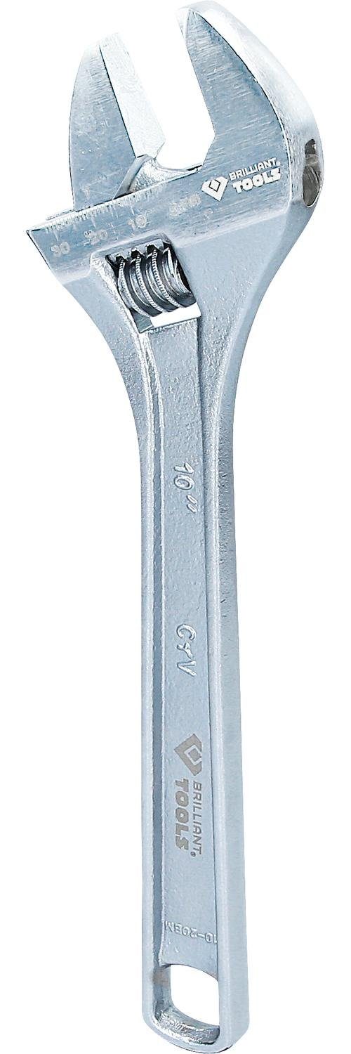 Brilliant Tools Maulschlüssel Rollgabelschlüssel 10", 0 - 28 mm
