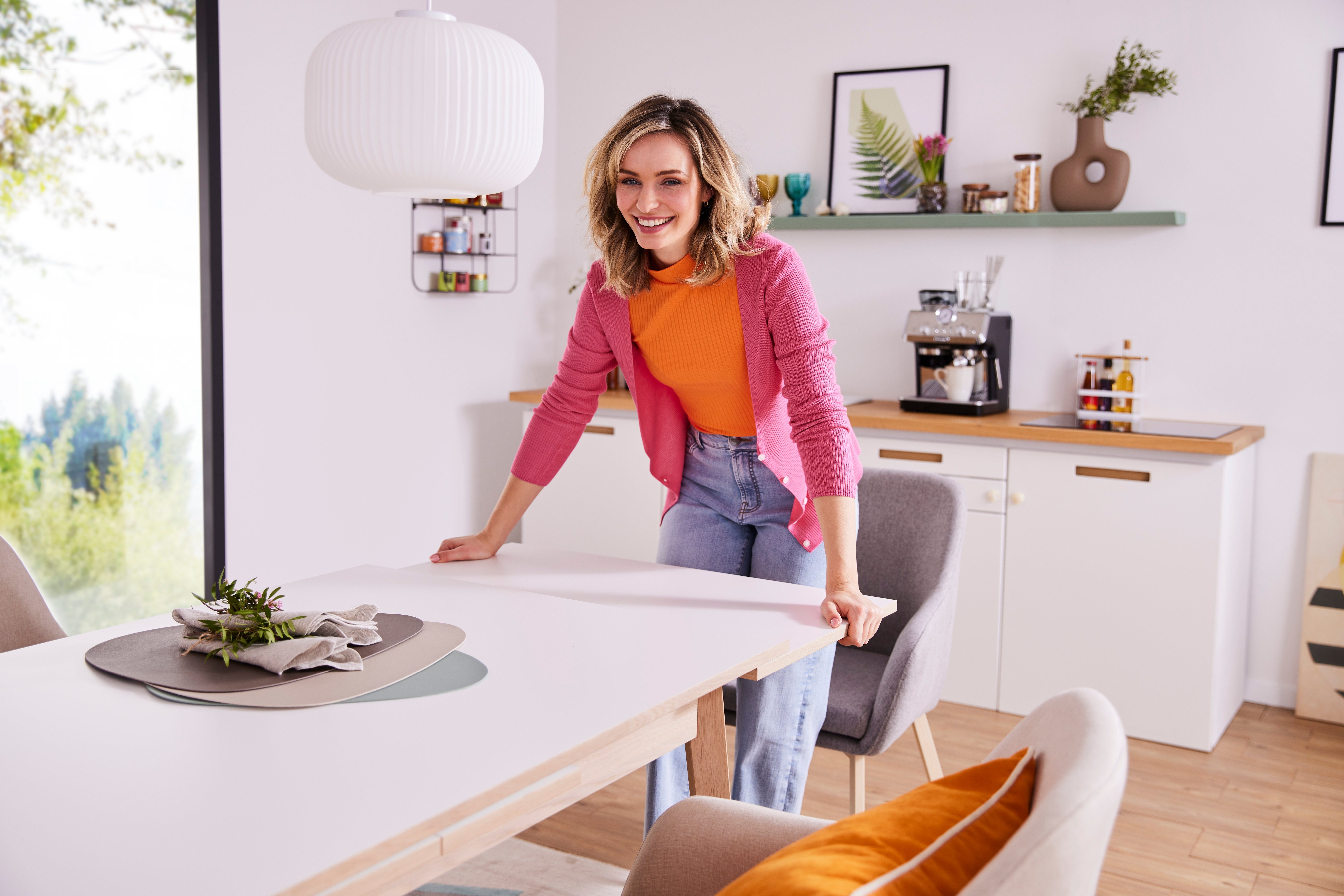 Hammel Furniture Esstisch Basic Single, ausziehbar 120-220cm, mit innenlieg günstig online kaufen