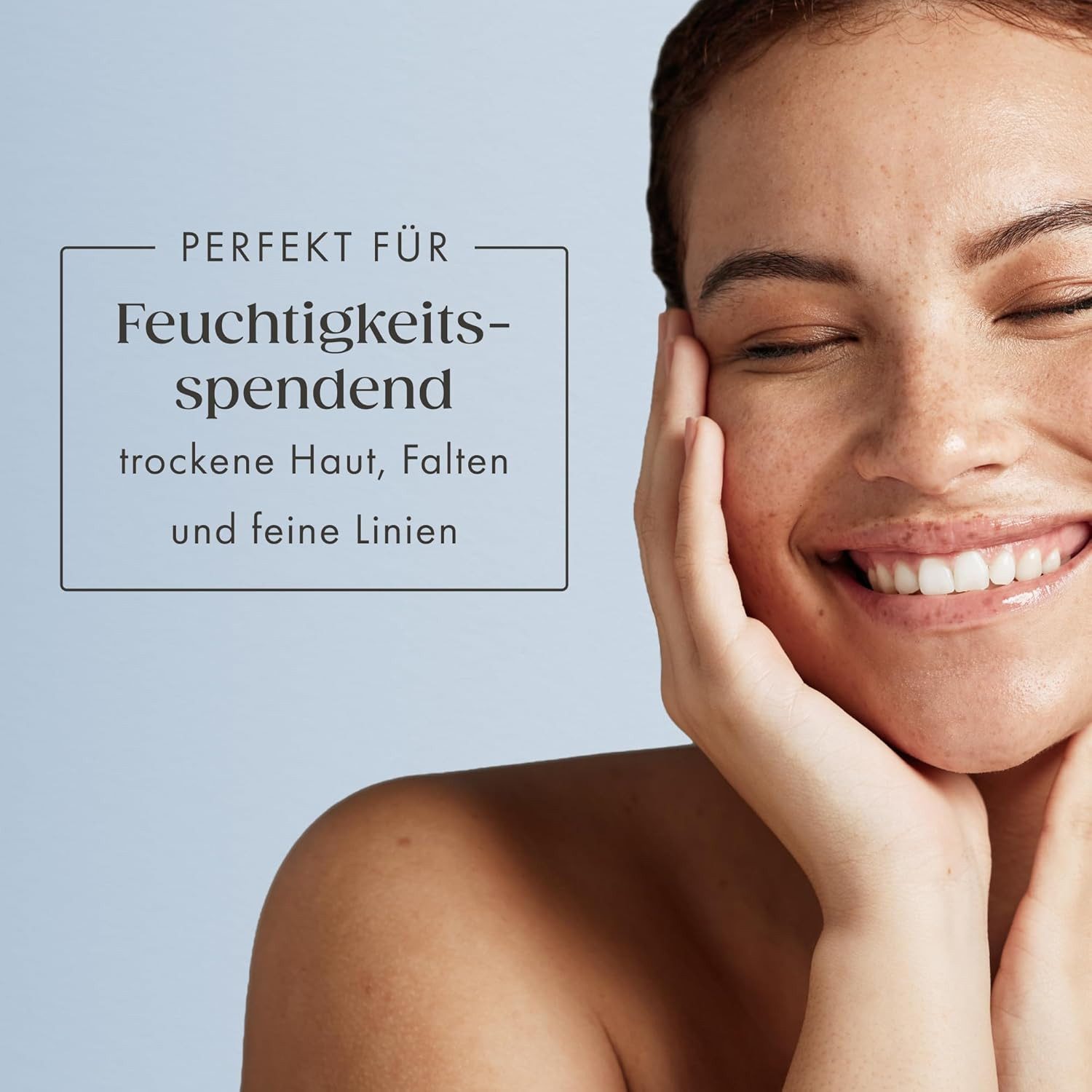 Satin Naturel Feuchtigkeitscreme Bio Aloe Vera & Hyaluron, Vegan & Naturkosmetik, für trockene & empfindliche Haut