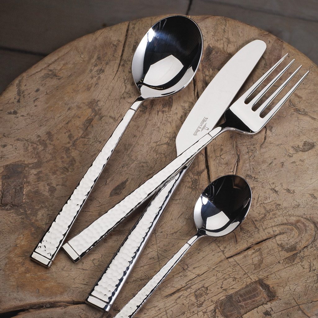 Villeroy & Boch Suppenlöffel Blacksmith Tafellöffel 202 mm 6er Set (6 Stück)