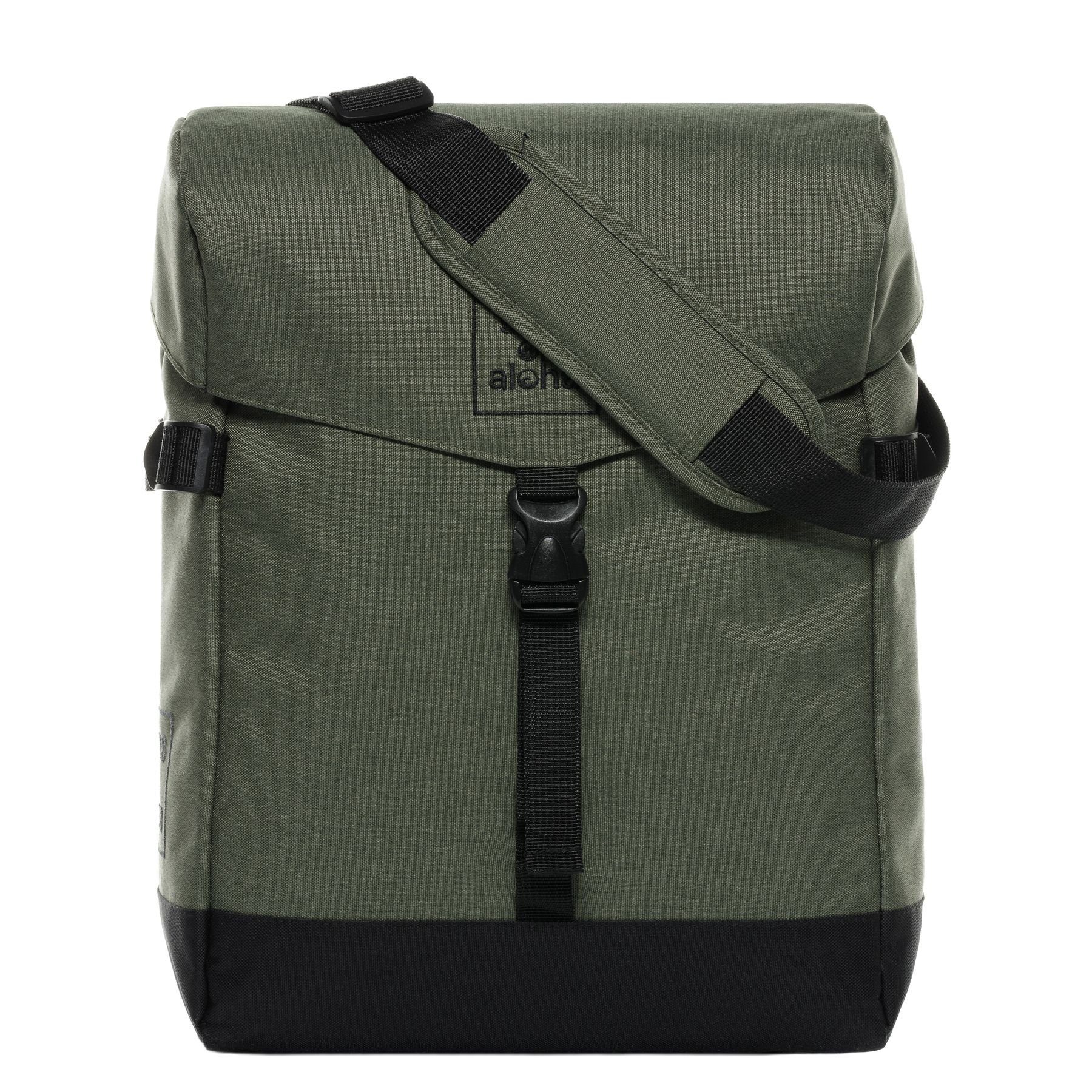 SONS OF ALOHA Umhängetasche Umhängetasche für Gepäckträger mit Schultergurten groß, NEU 2in1 Gepäckträger-Tasche und Schultertasche wasserabweisend