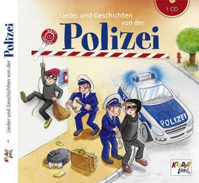 Hörspiel Lieder und Geschichten von der Polizei, Audio-CD