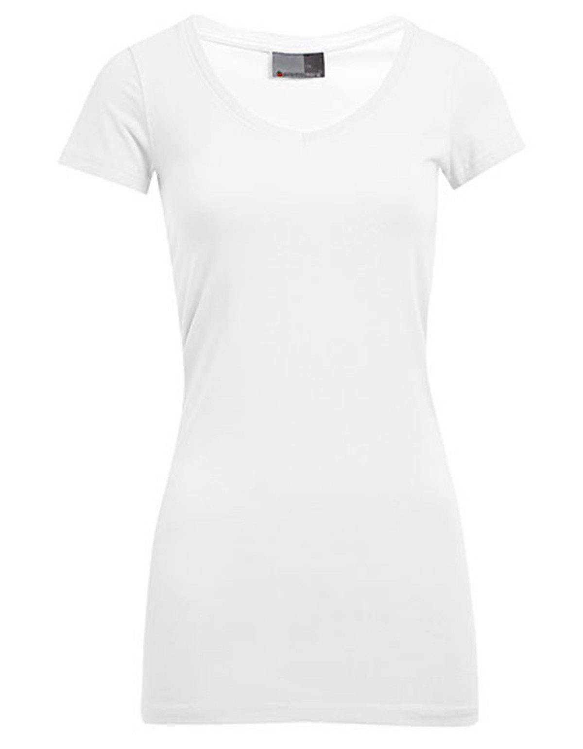 Promodoro Hoodie Women´s Slim Fit V-Neck-T günstig online kaufen