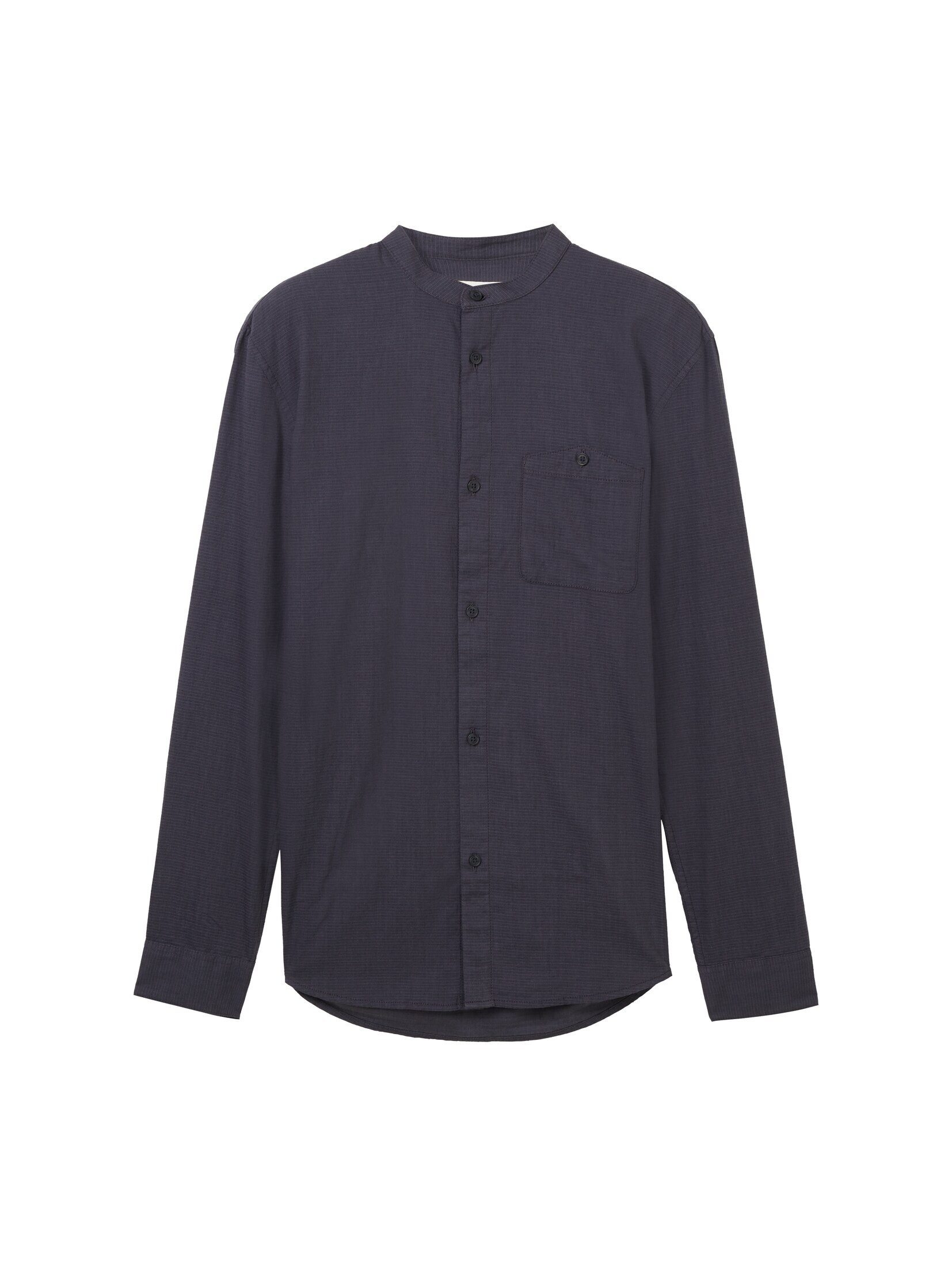 TOM TAILOR Denim Langarmhemd Strukturiertes Hemd günstig online kaufen