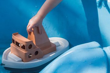 dantoy Kinderspielboot Spielzeugboot Spiel Boot Spielzeugschif Spielschiff, Bio-Kunststoff hergestellt aus 90% Zuckerrohr