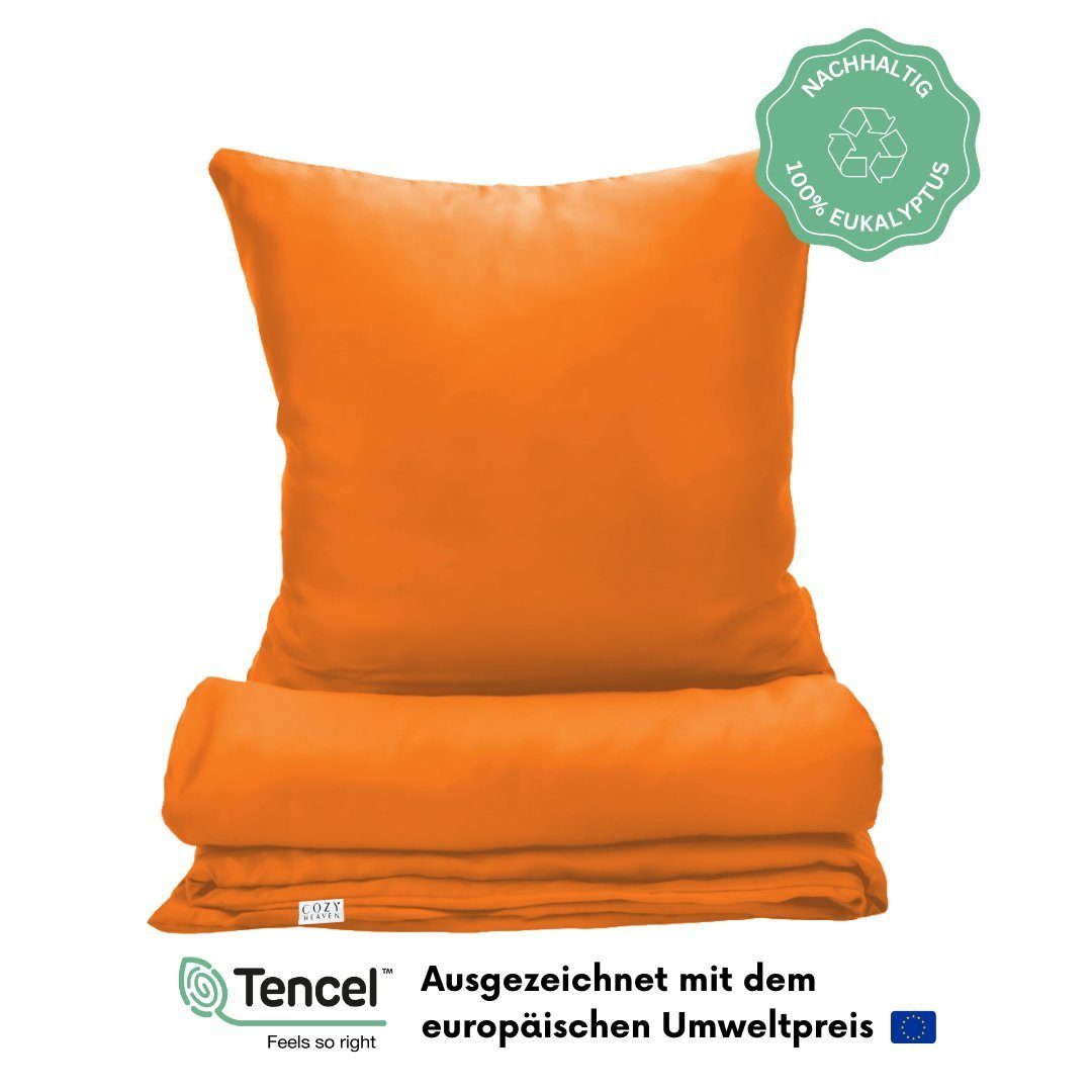 Orangene terracotta Bettwäsche online kaufen | OTTO