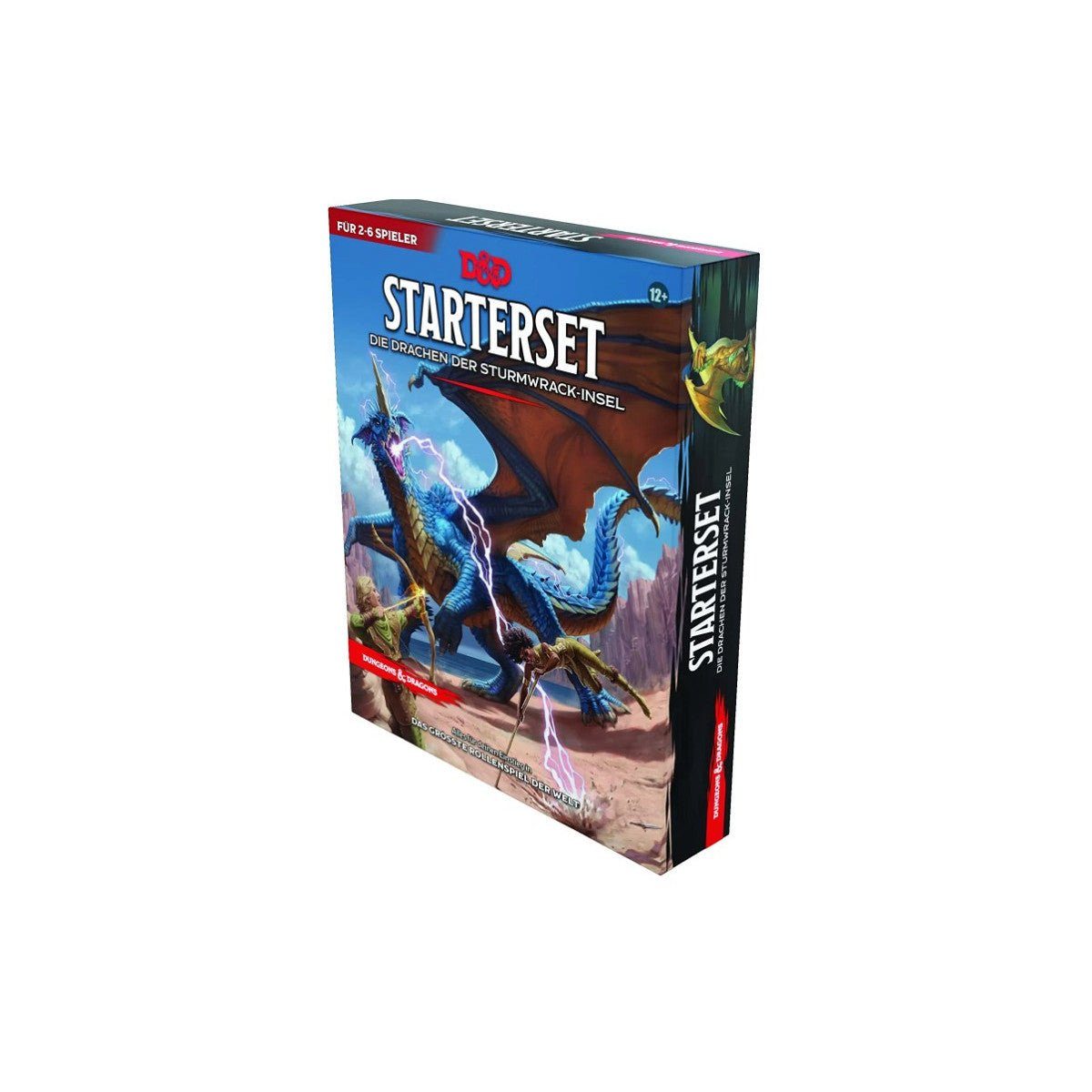 DUNGEONS & DRAGONS Spielesammlung, Dungeons & Dragons Starterset: Die Drachen der Sturmwrack-Insel DE