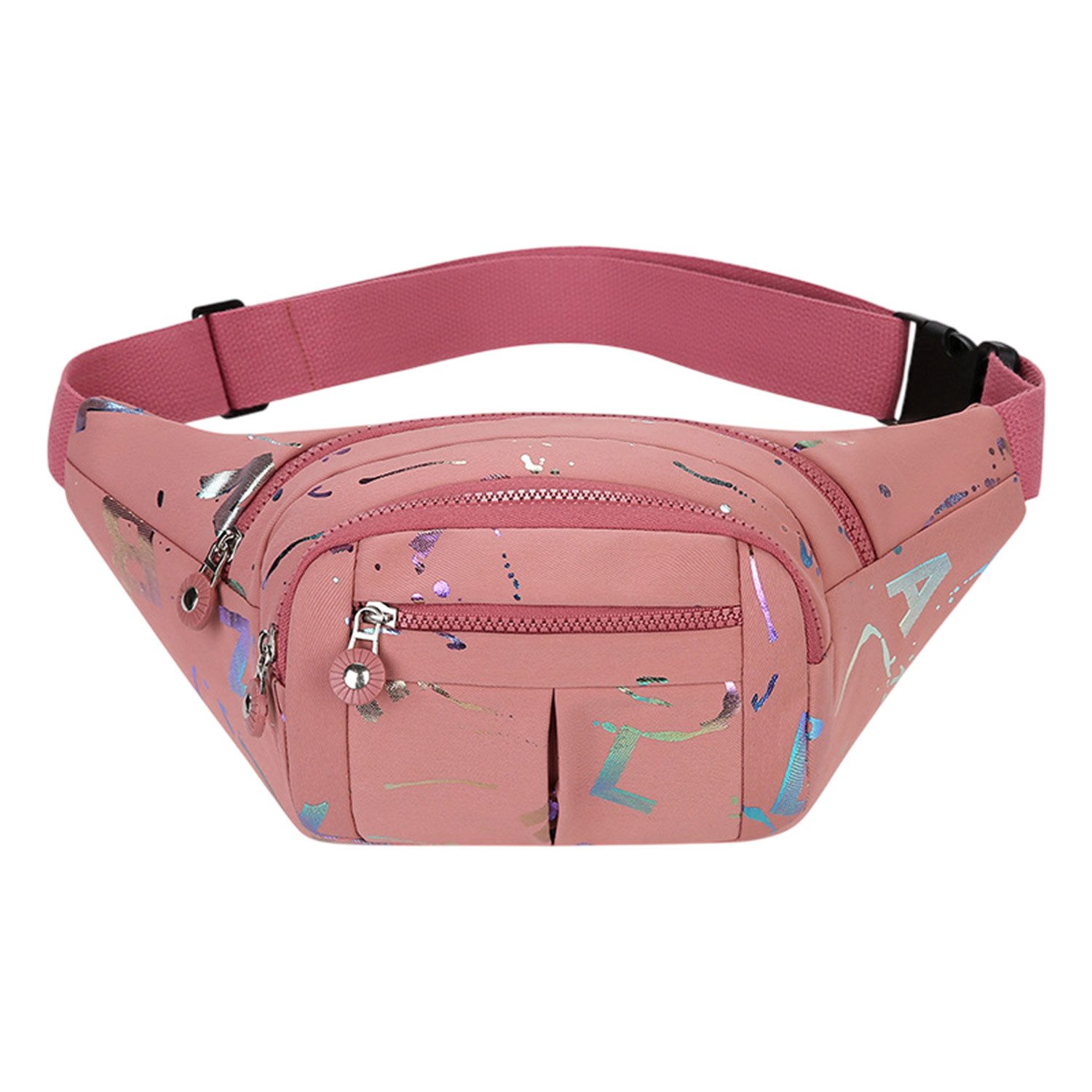 Refttenw Bauchtasche Damen Umhängetasche wasserdicht Gürteltasche Crossbody Bag (1-tlg), Für Outdoor, Reisen, Wandern, Fitness & Alltag
