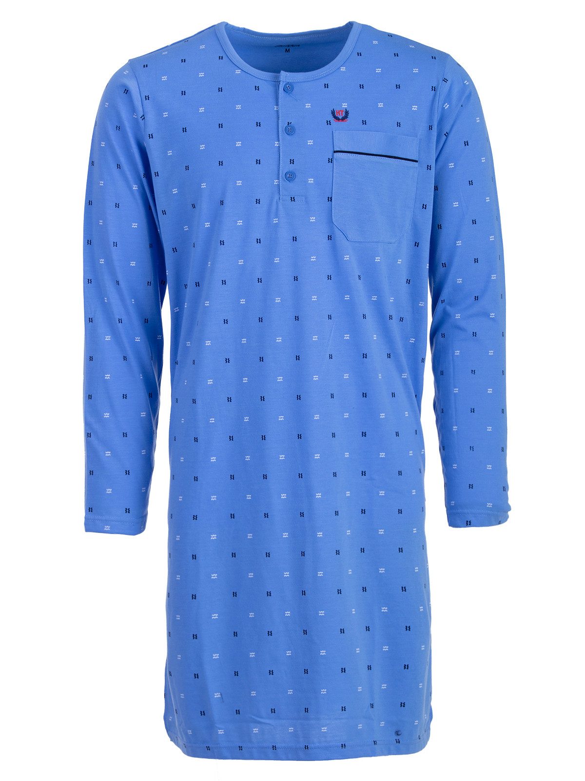 Henry Terre Nachthemd Nachthemd Langaerm - Wave günstig online kaufen