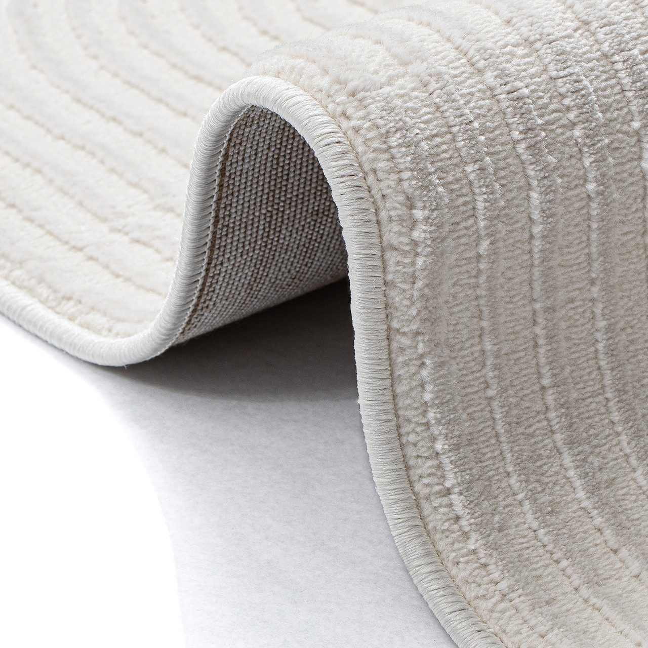 Sehrazat Teppich Moda 1100, auch als Läufer, rund, Höhe: 11 mm, Kurzflor, grafisches Hoch Tief Muster, Wohnzimmer