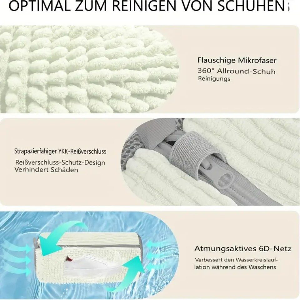 Venicce Love Wäschesack Schuhwaschbeutel Waschmaschine Wäschesack für Schuhe wiederverwendbar (1 St) – Bild 5 von 5