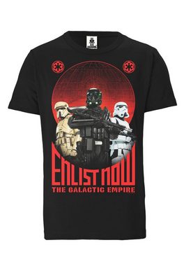 LOGOSHIRT T-Shirt Star Wars - Galactic Empire mit Star Wars-Motiv