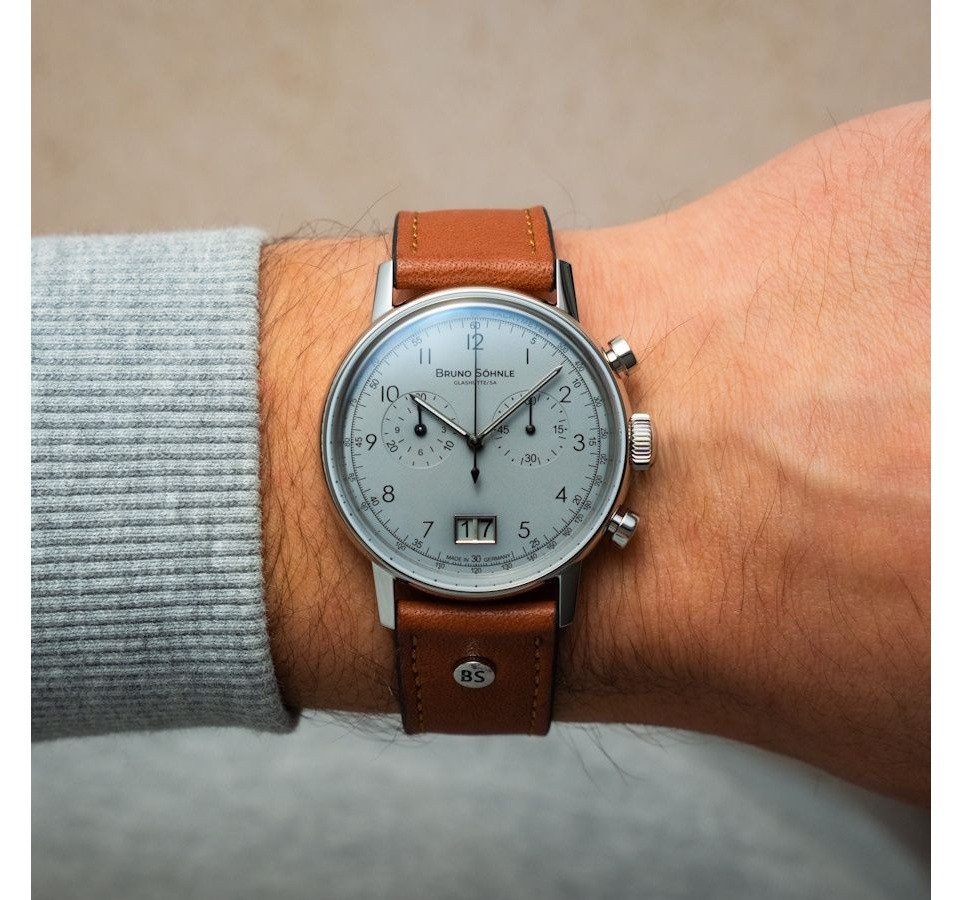 BRUNO SÖHNLE Chronograph Herrenuhr Glashütte Bruno Söhnle Bergamo Chronograph