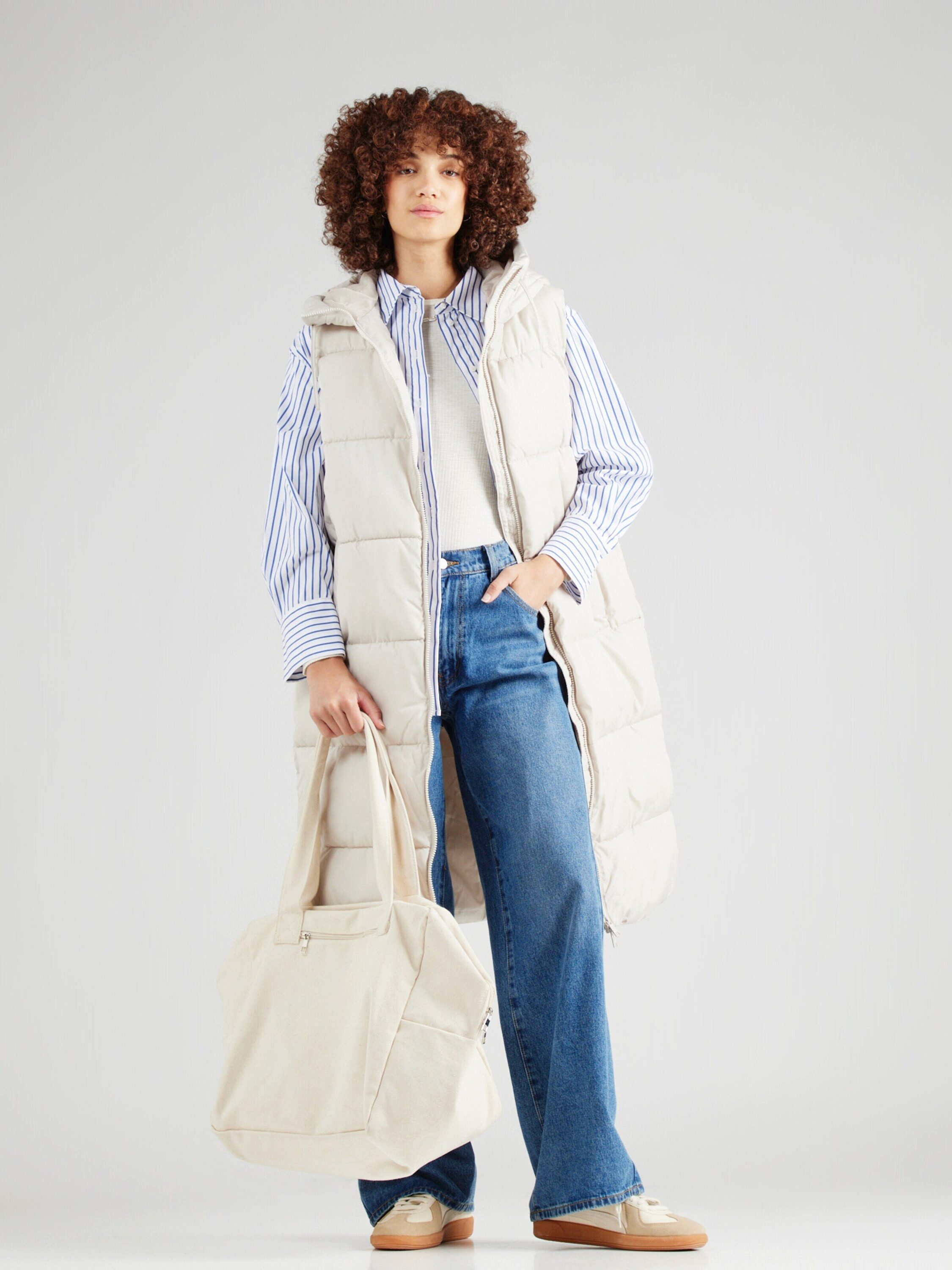 Vero Moda Steppweste Ligaane (1-tlg) Plain/ohne Details