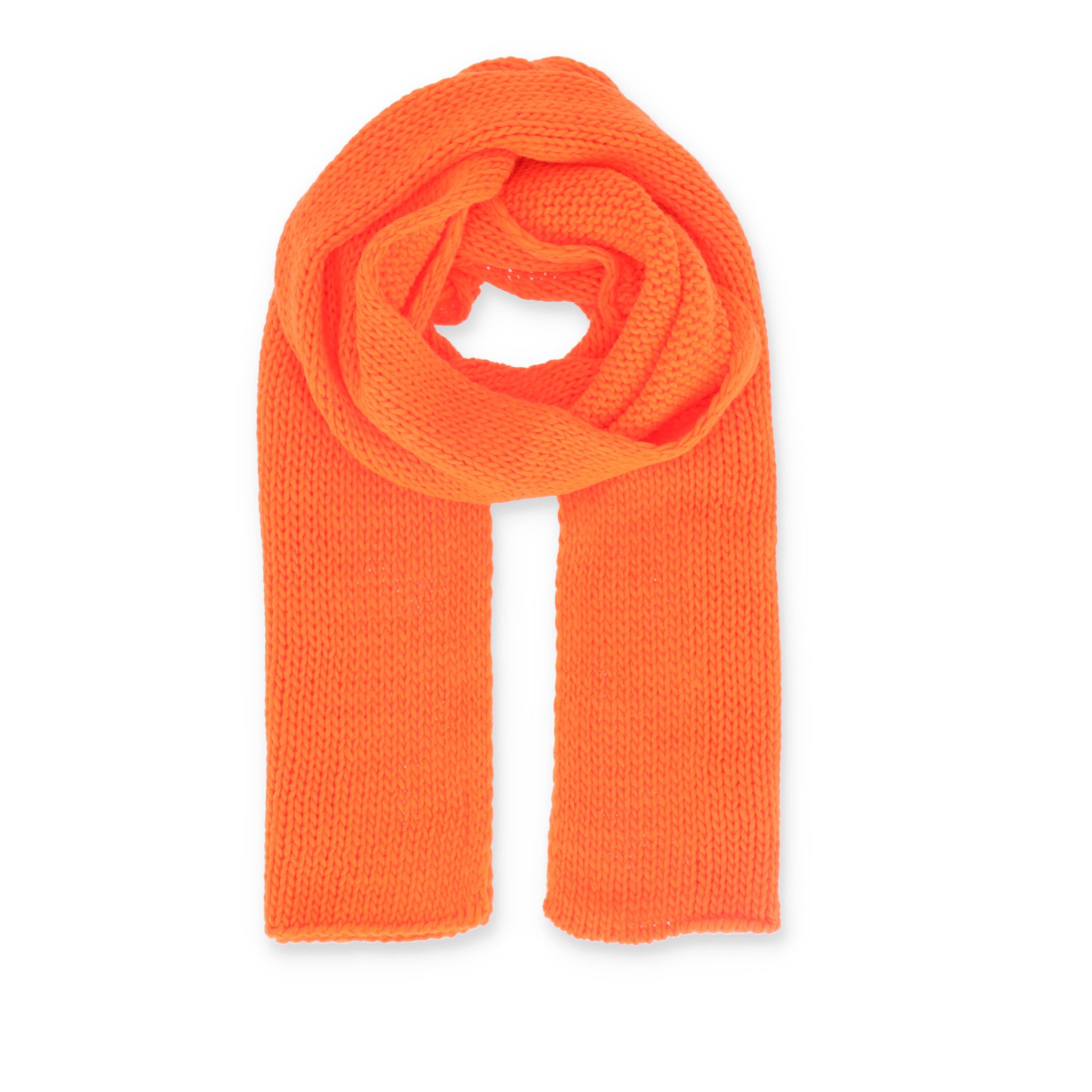 halsüberkopf Accessoires Strickschal Strickschal, Made in Germany orange