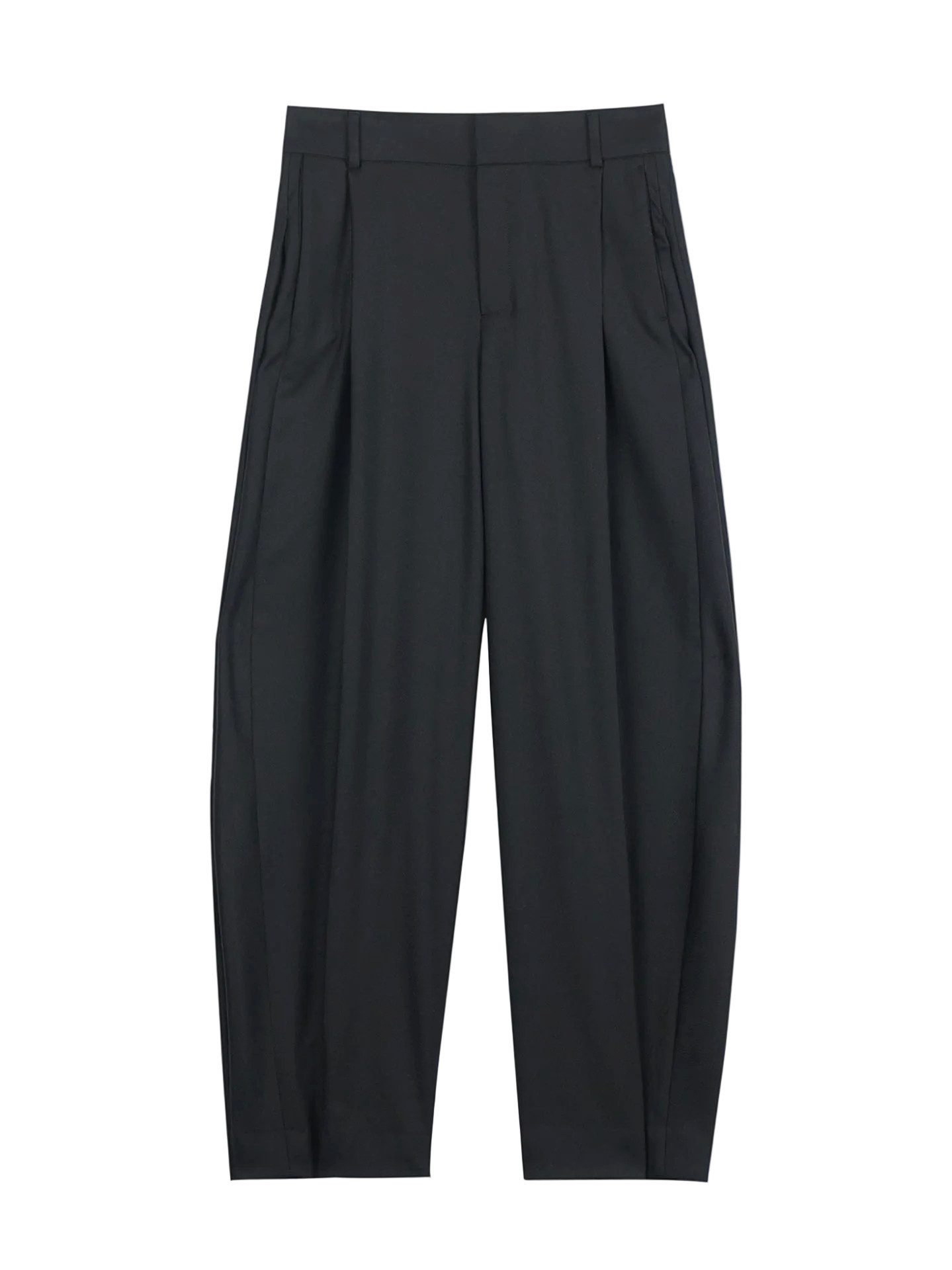 Strickhose Kaschmirhose mit Barrel-Bein