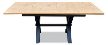 Beautysofa Sitzgruppe Modern Sitzgruppe Esstisch Tischplatte + 6 Polsterstuhle