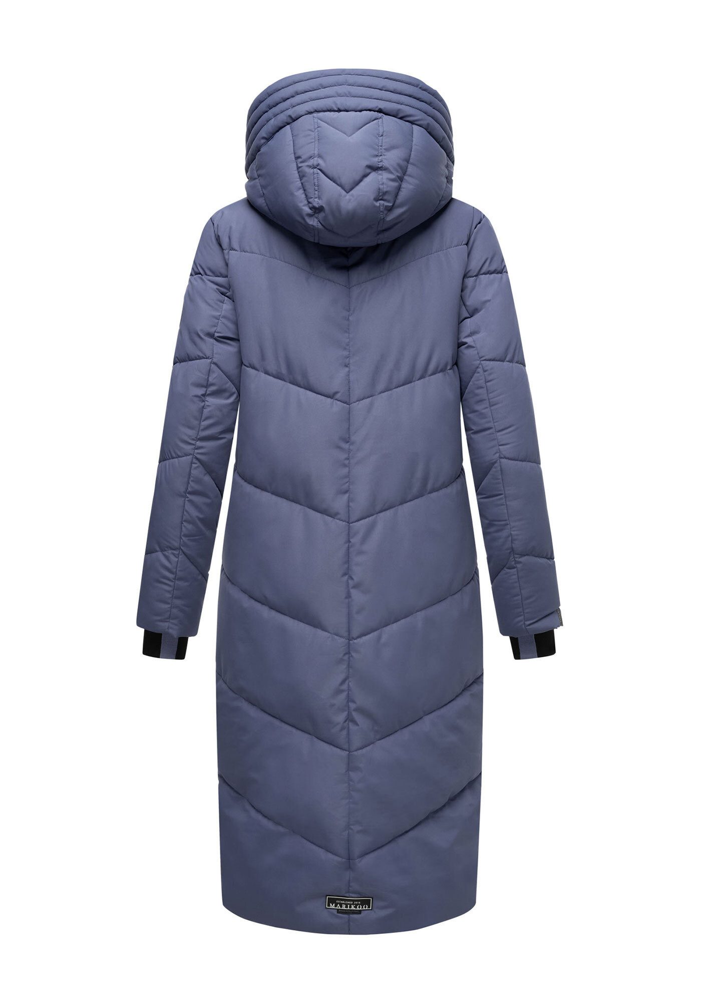 Marikoo Winterjacke Nadaree XVI Stepp Mantel mit großer Kapuze