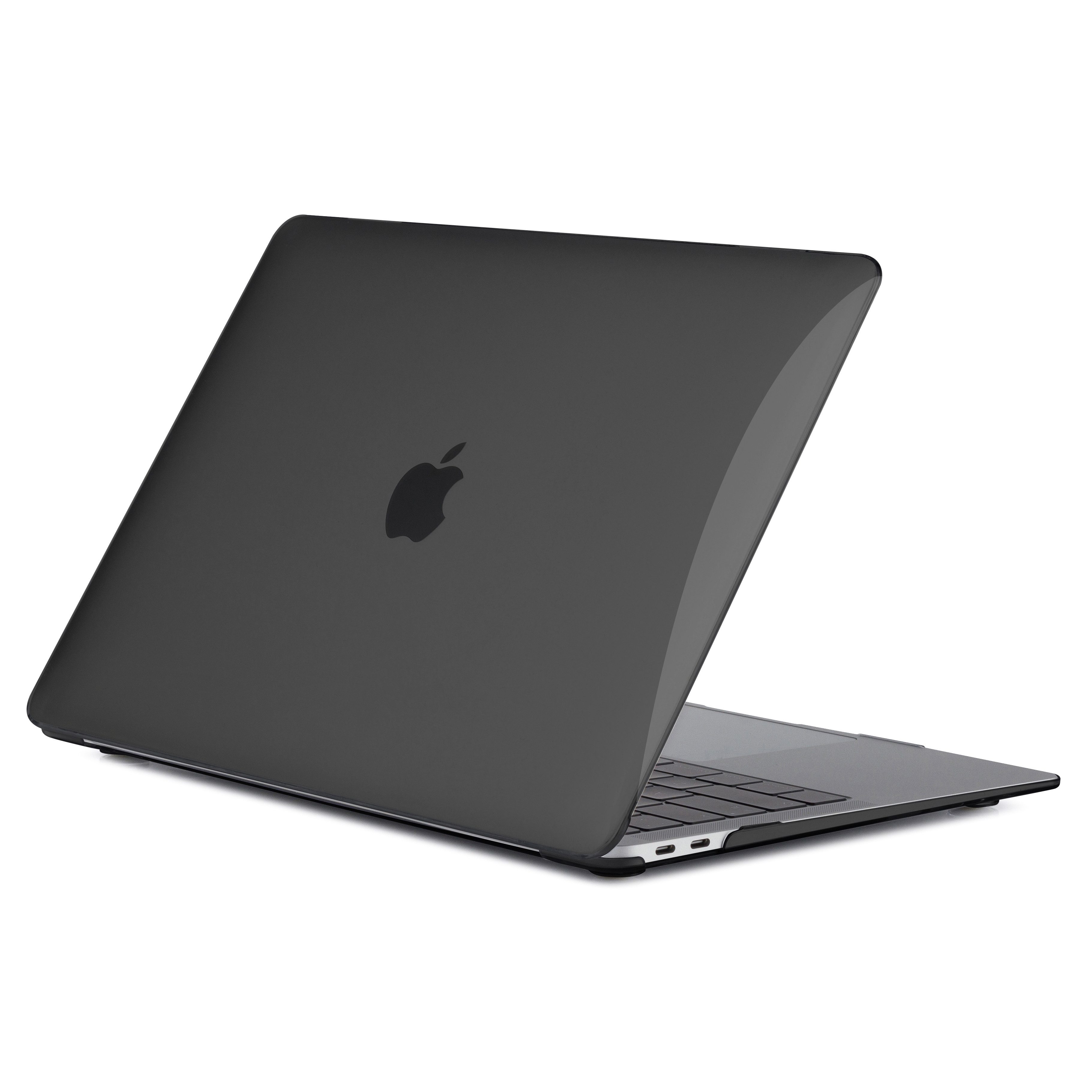 FroShop Laptop-Hülle Schutzhülle für Apple MacBook Air 15 (2025-2023) M4 M3 M2 2-Teilig Schutzcover Hartcase Schutz Cover Etui Tasche, Hülle Modell A3114 / A2941 / A3241 - Schwarz