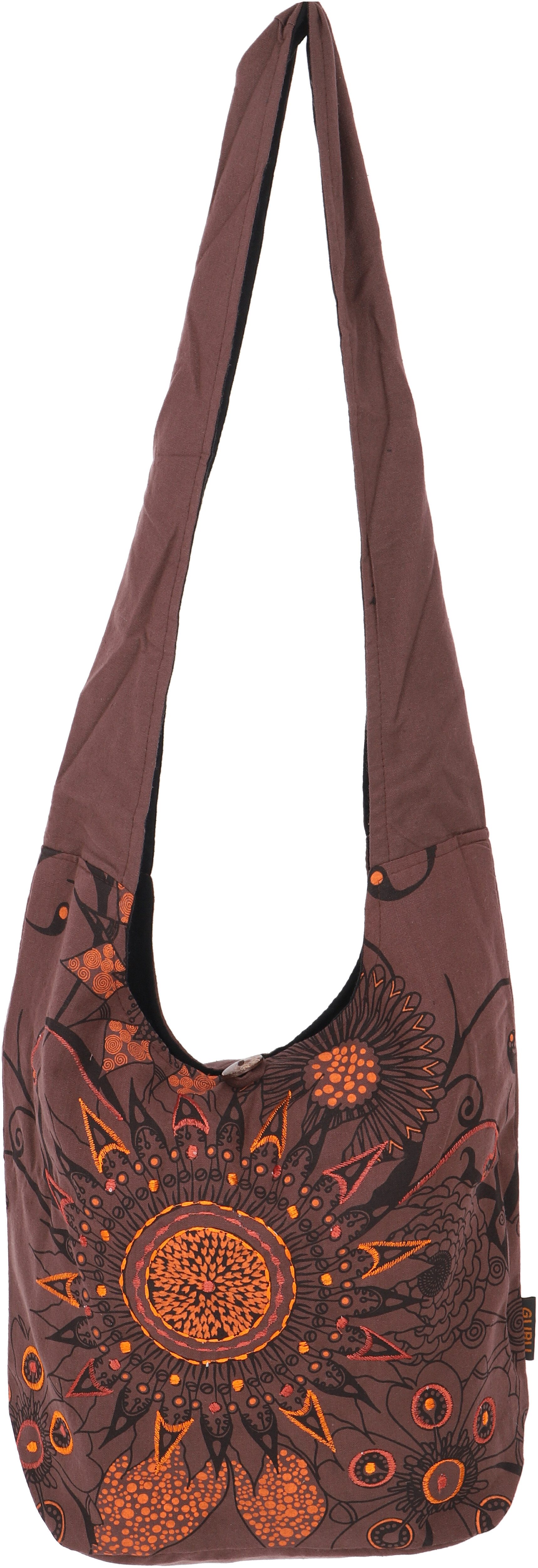 Guru-Shop Schultertasche Boho Tasche, Sadhu Bag, günstig online kaufen