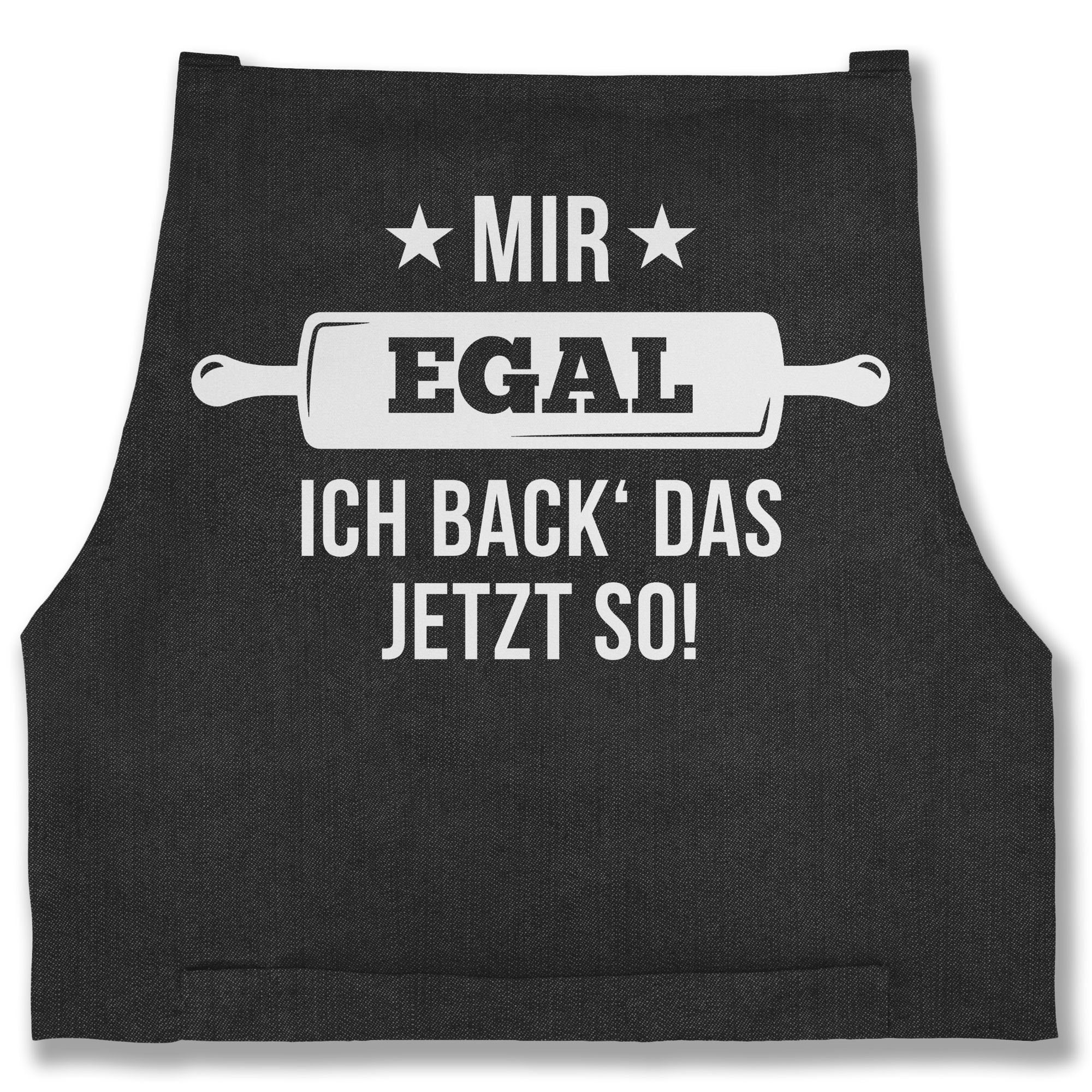 Shirtracer Kochschürze Mir egal ich back das jetzt so, (1-tlg), Küche günstig online kaufen