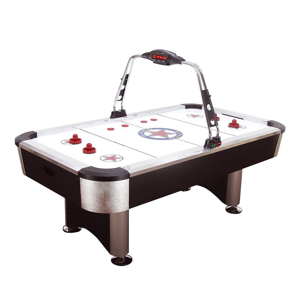 Garlando Air-Hockeytisch Airhockey-Tisch Stratos, Airhockey-Tisch in Profi-Qualität
