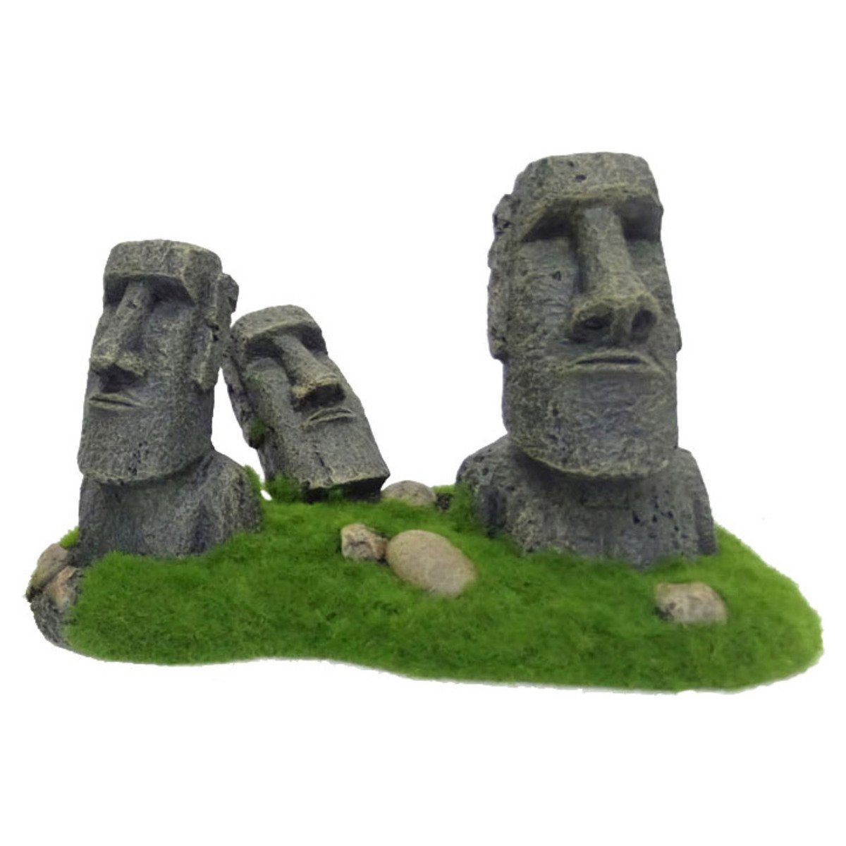 Aquariendeko Aquariumdekoration Osterinsel Moai