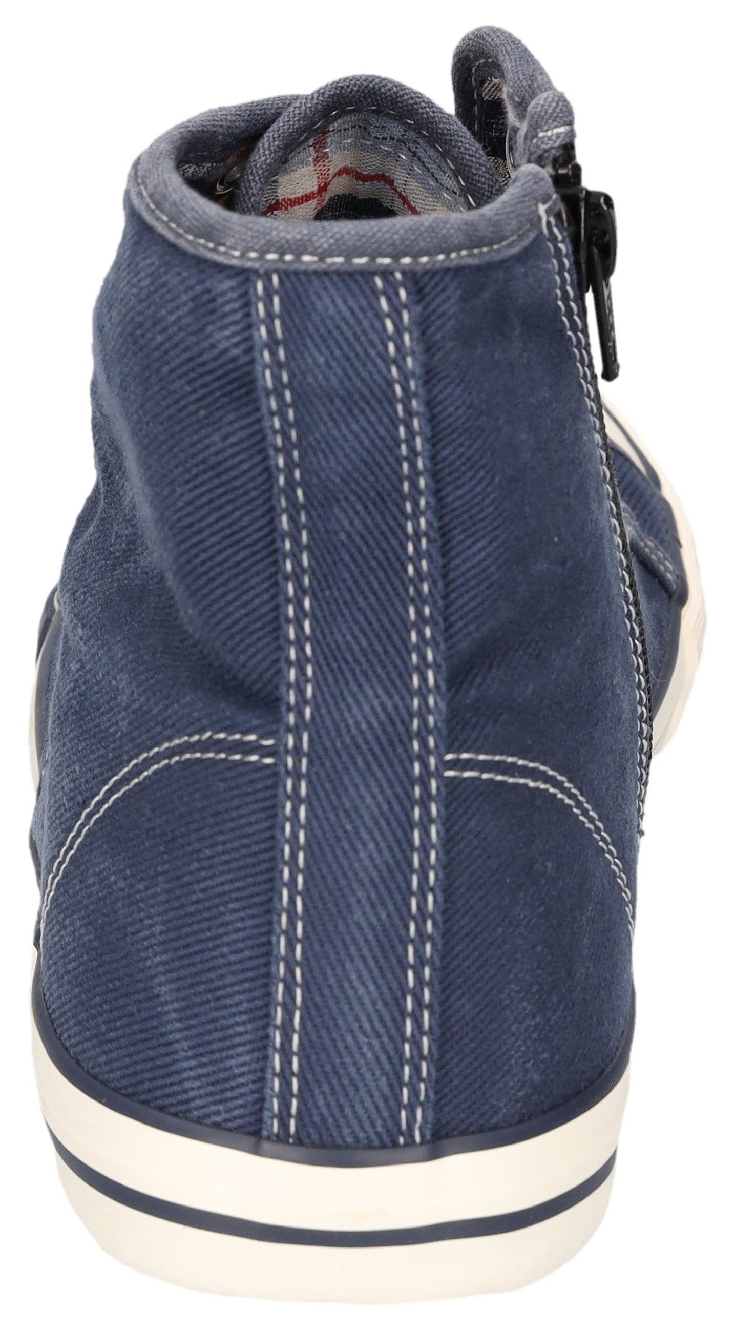 LERROS Sneakerboots Schnürboots, High Top Sneaker, Canvas-Boots mit Gummikappe