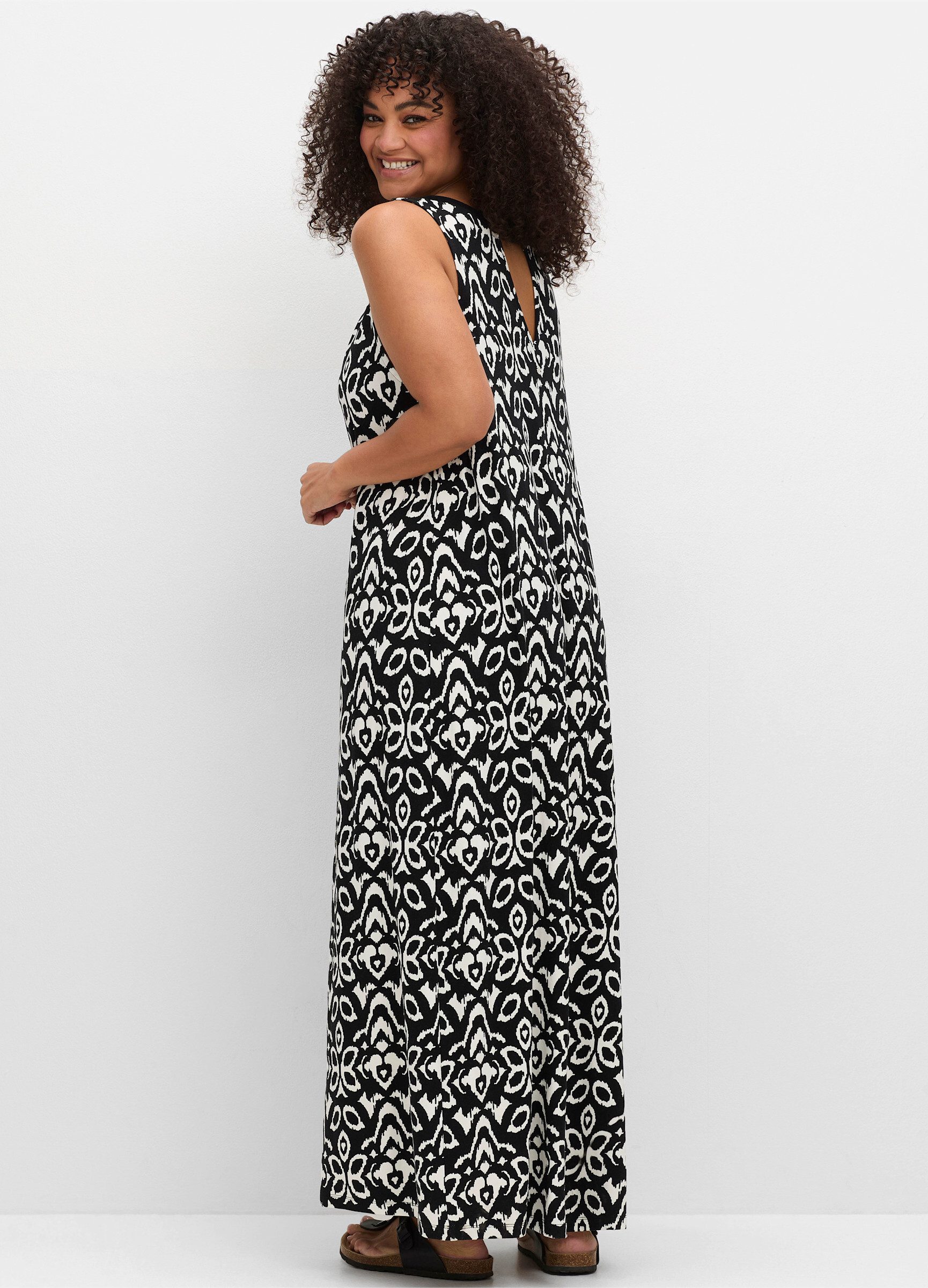 Sheego Jerseykleid Sommerkleid Ärmellos günstig online kaufen