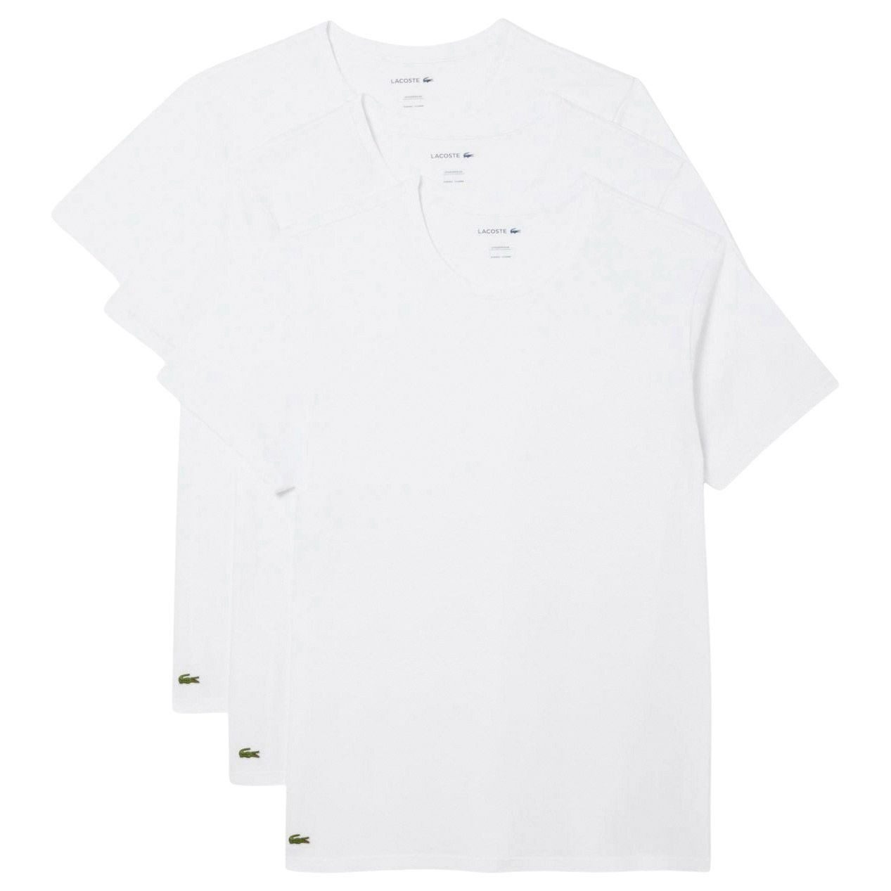 Lacoste Funktionsshirt Herren Lounge Shirts (3er Pack) (Set, 3-tlg., 3 er Pack)