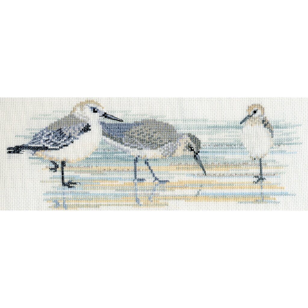 Bothy Threads Kreativset Bothy Threads Kreuzstich-Set "Vögel - Stieglitz und Disteln", (embroidery kit by Marussia)