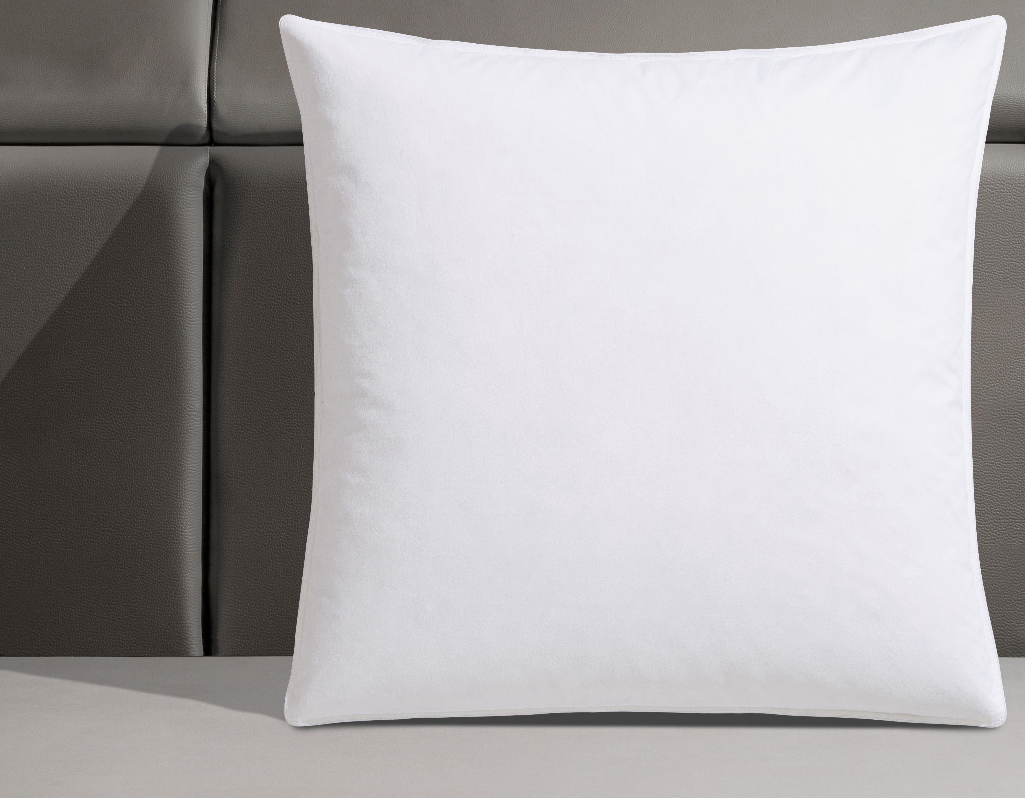 Balette Federkopfkissen Lilly, natürlicher Schlafkomfort, Made in Germany, Füllung: 85% Federn, 15% Daunen, Seitenschläfer, Rückenschläfer, Kopfkissen 40x80 cm, – Bild 3 von 5