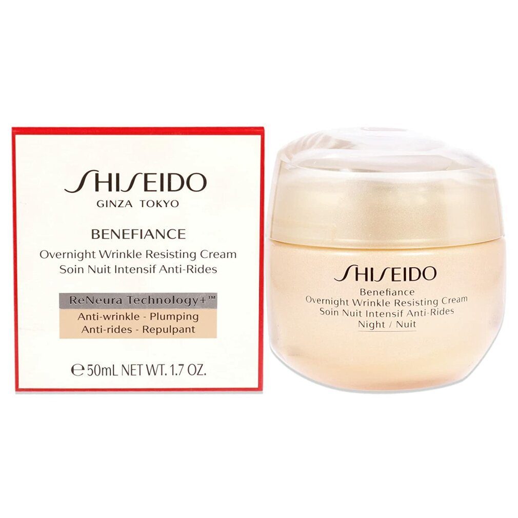 SHISEIDO Nachtcreme Benefiance Overnight Wrinkle Resisting Cream 50ml