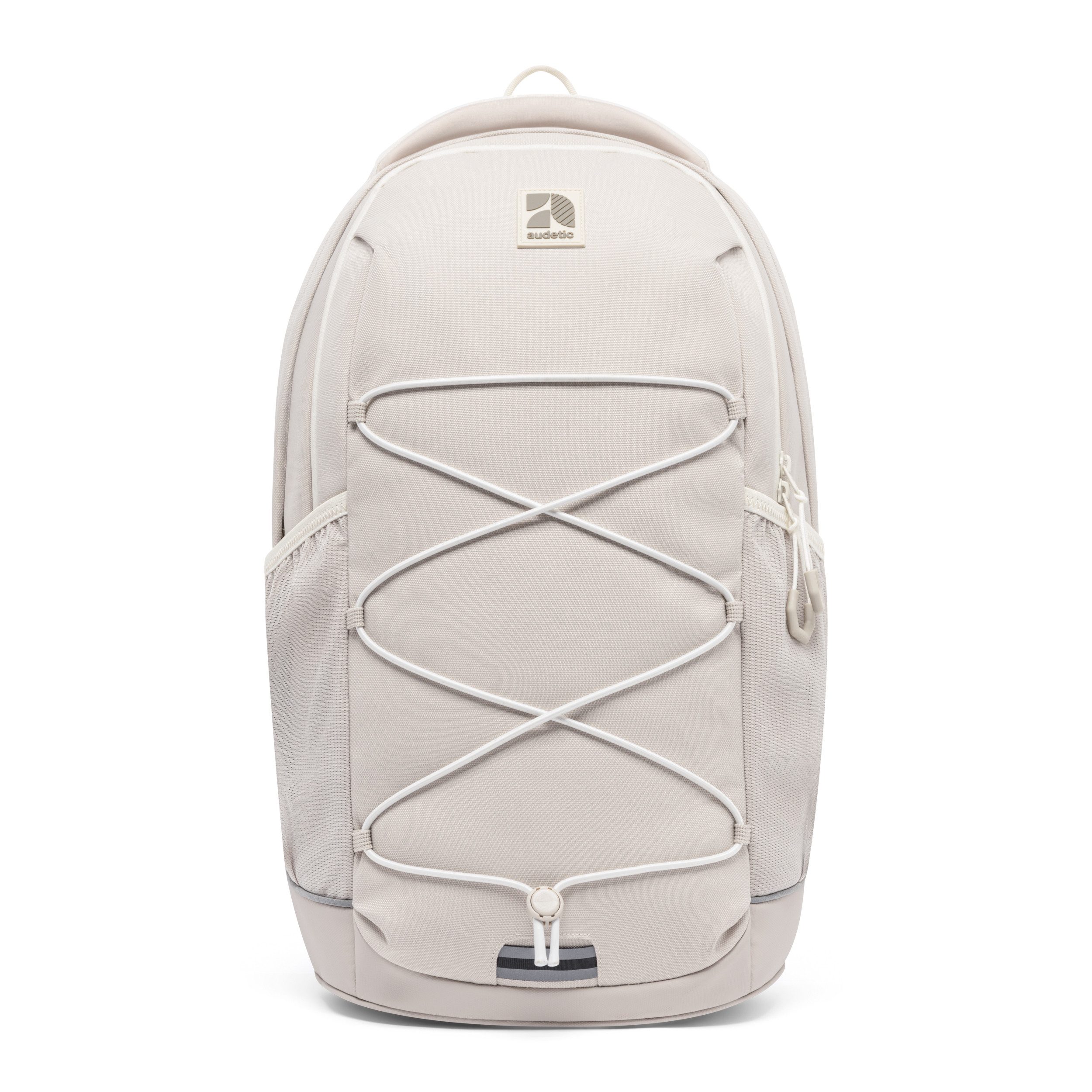 audetic Schulrucksack Aero 2.0 Schulrucksack mit vielen Fächern (1-tlg), Ergonomische Polsterung, reflektieren & wasserabweisend