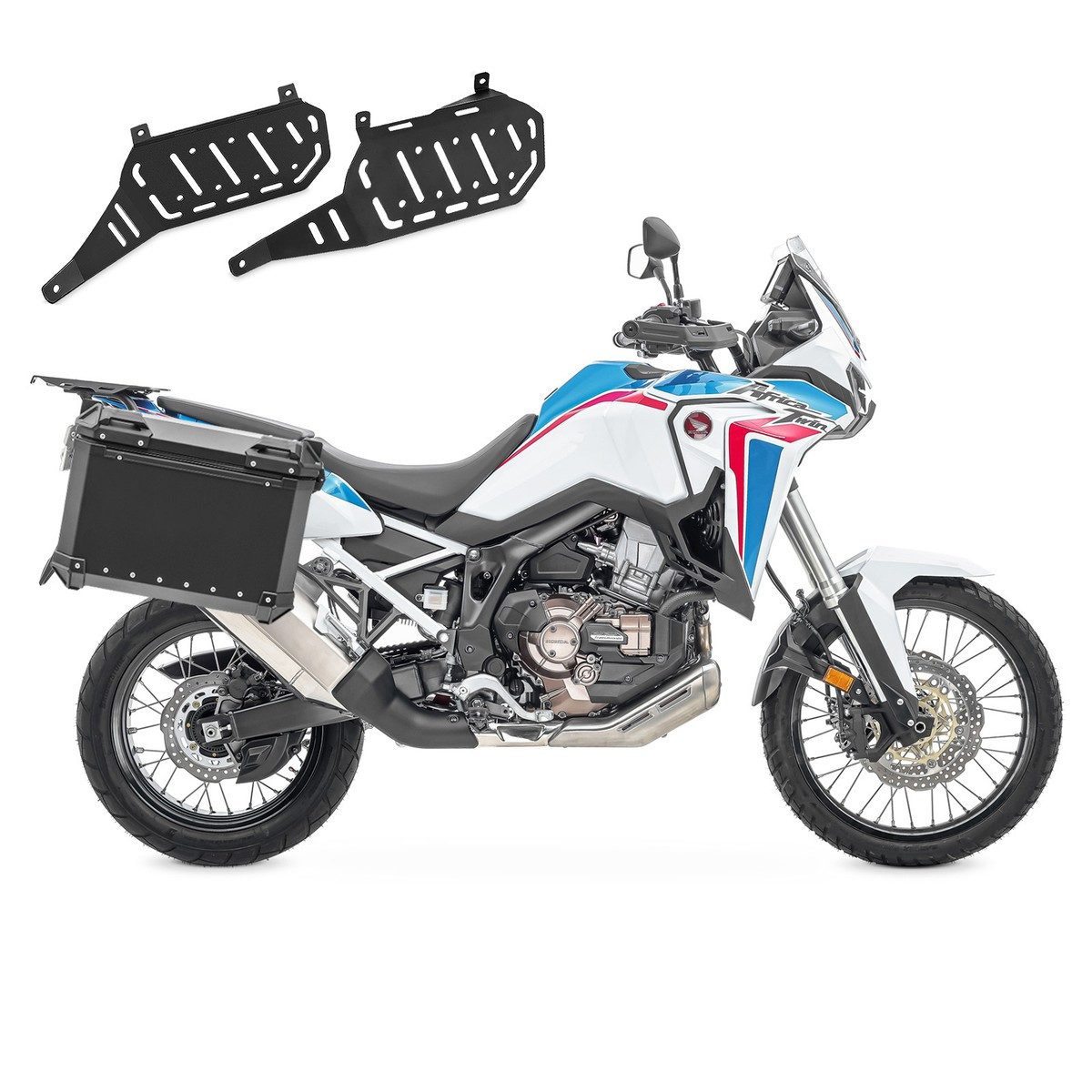 Kofferset Set Alukoffer + Kofferträger SC50 für Honda Africa Twin 1100 Adventure