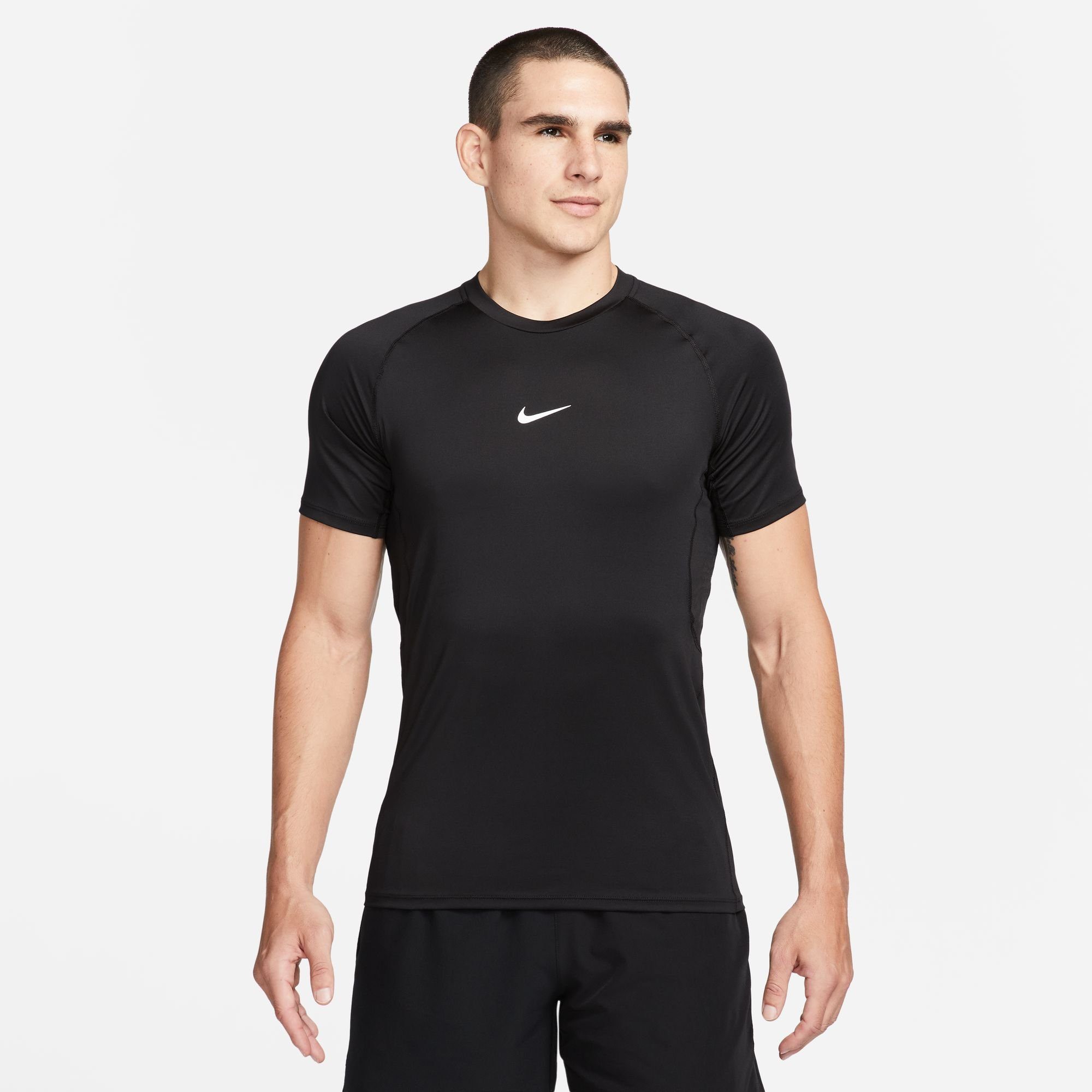 MEN'S Trainingsshirt Nike TOP PRO SHORT-SLEEVE SLIM DRI-FIT