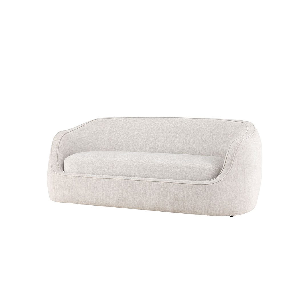 Venture Home Sofa Elio Sofa 3-Sitzer hellgrau.