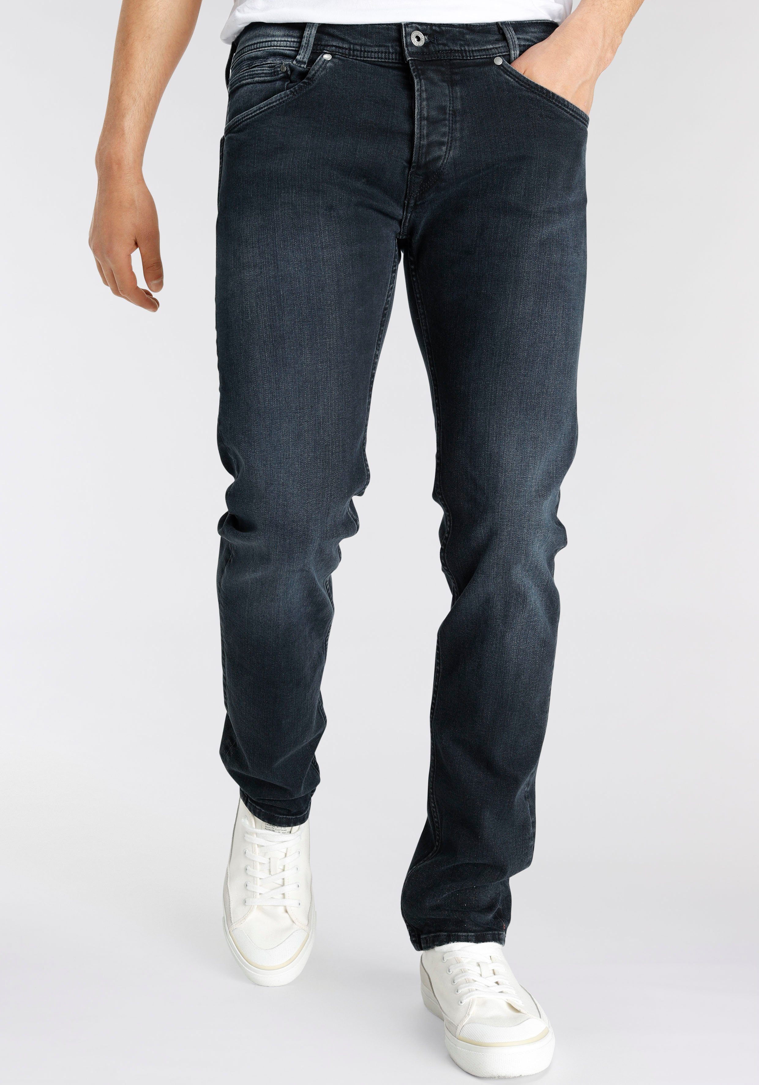 Pepe Jeans Regular-fit-Jeans Spike blue-black