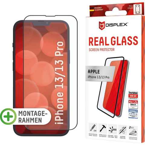 Displex DISPLEX Real Glass FC für iPhone 13/13 Pro, Displayschutzfolie