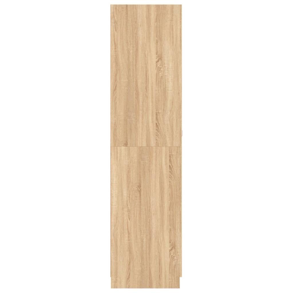 Kleiderschrank Holzwerkstoff furnicato cm Sonoma-Eiche 90x52x200