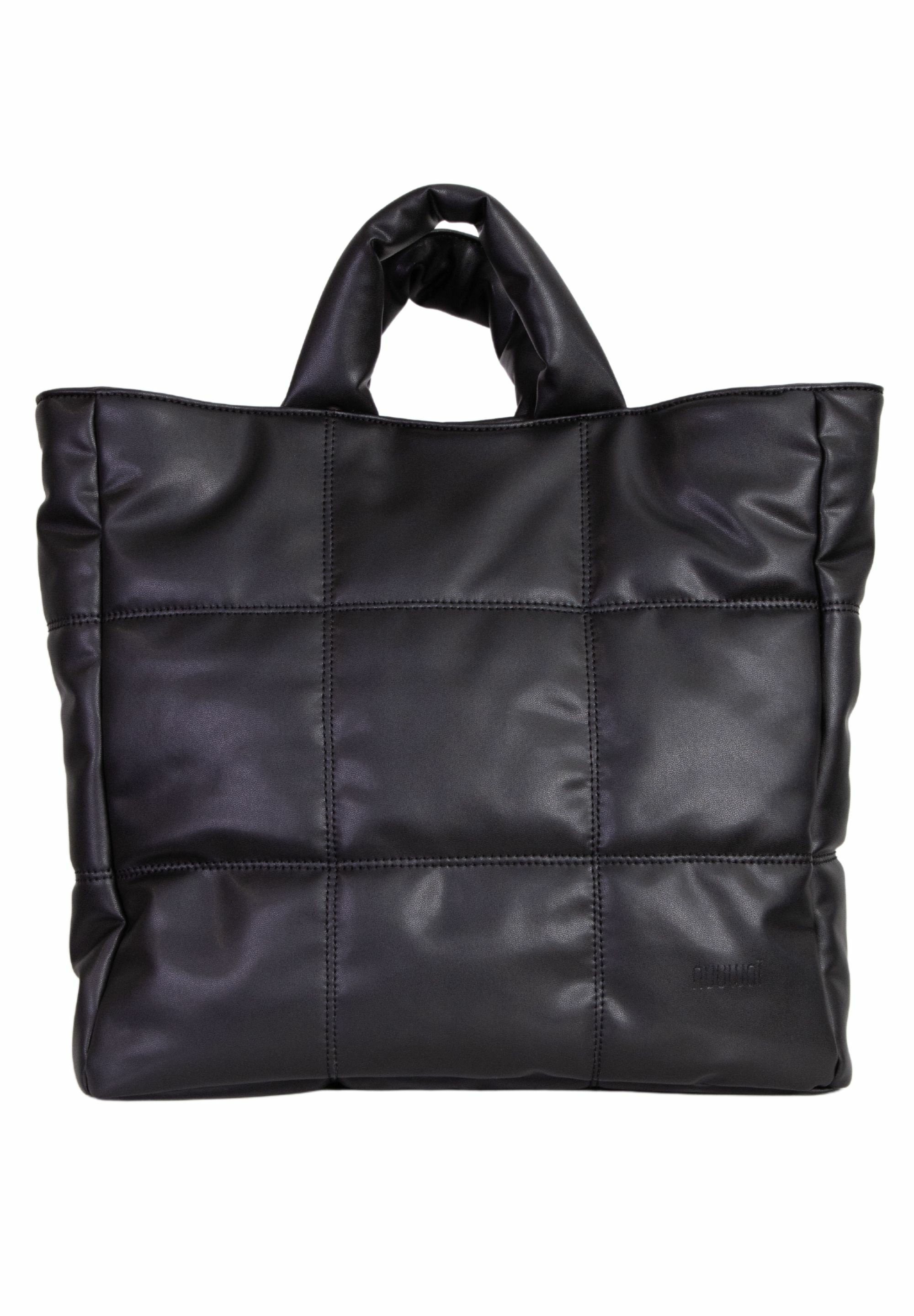 nuuwai Handtasche LINN, fair & nachhaltig, bio-basierte Lederalternative deep black