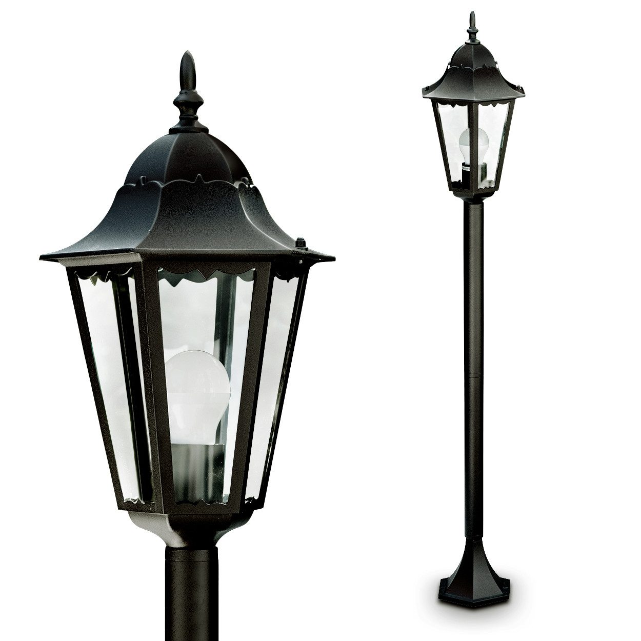 hofstein Außen-Stehlampe »Fabiano« Außenleuchte Stehleuchte in antikem Look günstig online kaufen