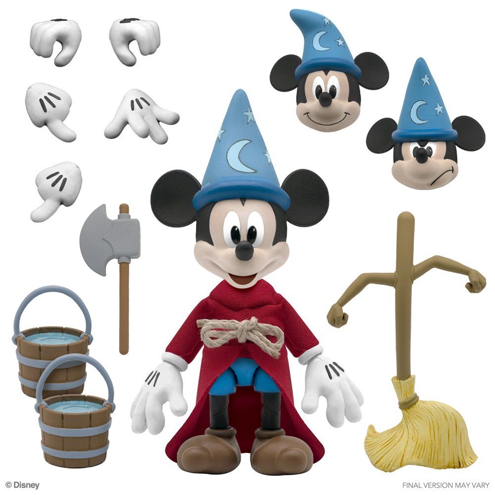 Super7 Actionfigur Sorcerer's Apprentice Mickey - Disney