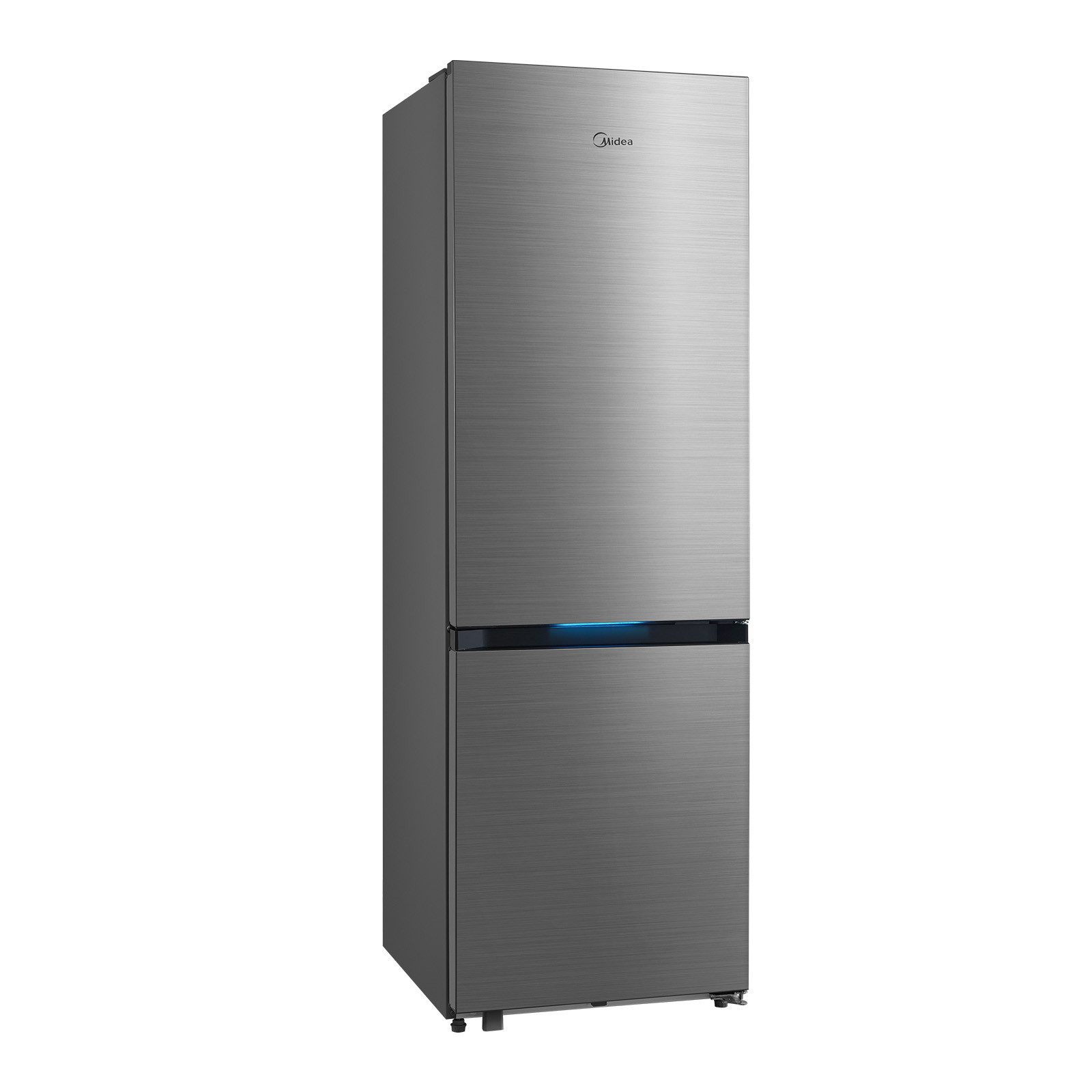 Midea Kühl-/Gefrierkombination SPACE MASTER MERB405MIC46, 186 cm hoch, 59,5 cm breit, Mehr Platz für Frische – mit extra viel Stauraum und NoFrost