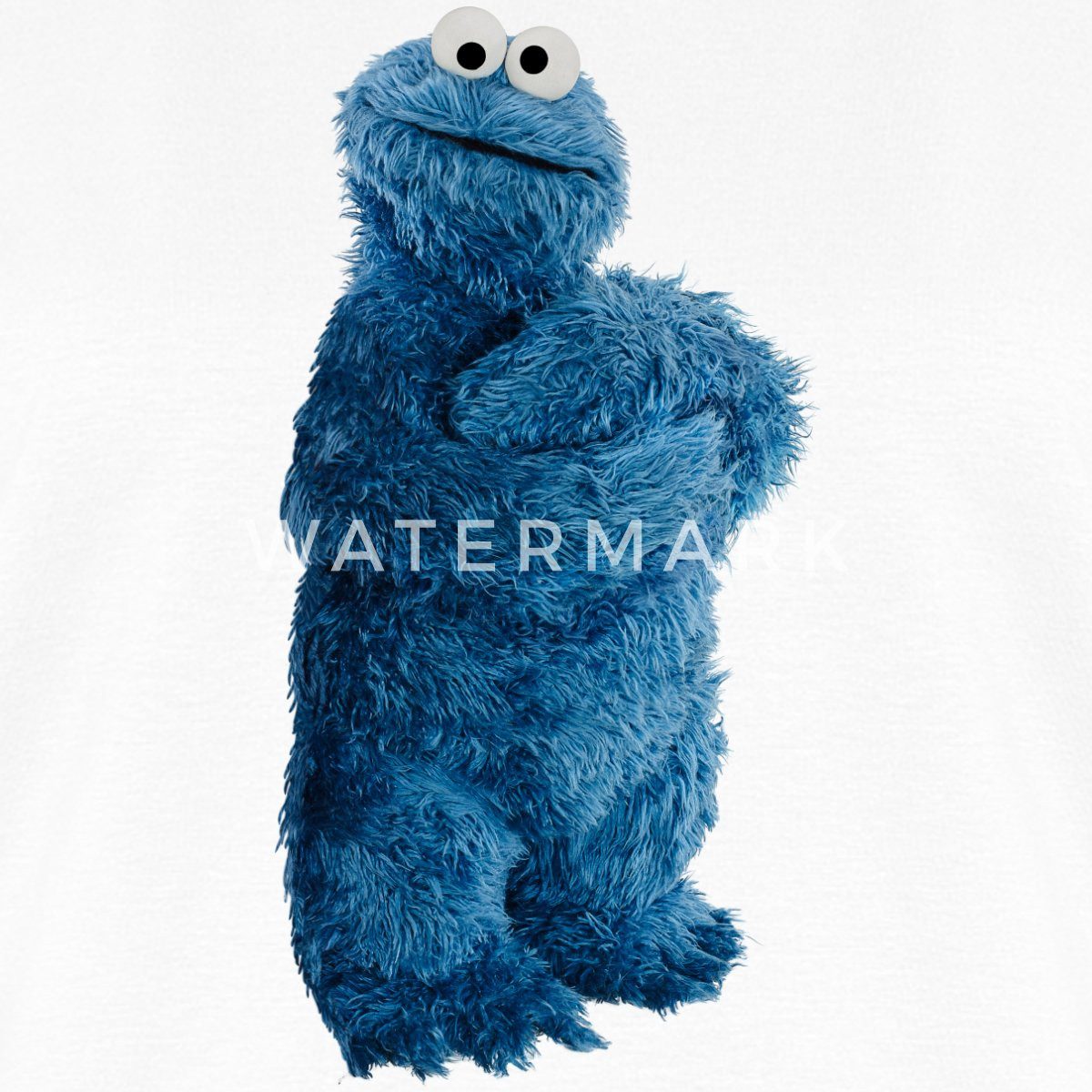 Spreadshirt T-Shirt Sesamstraße Krümelmonster Pose Frauen Premium T-Shirt (1-tlg)