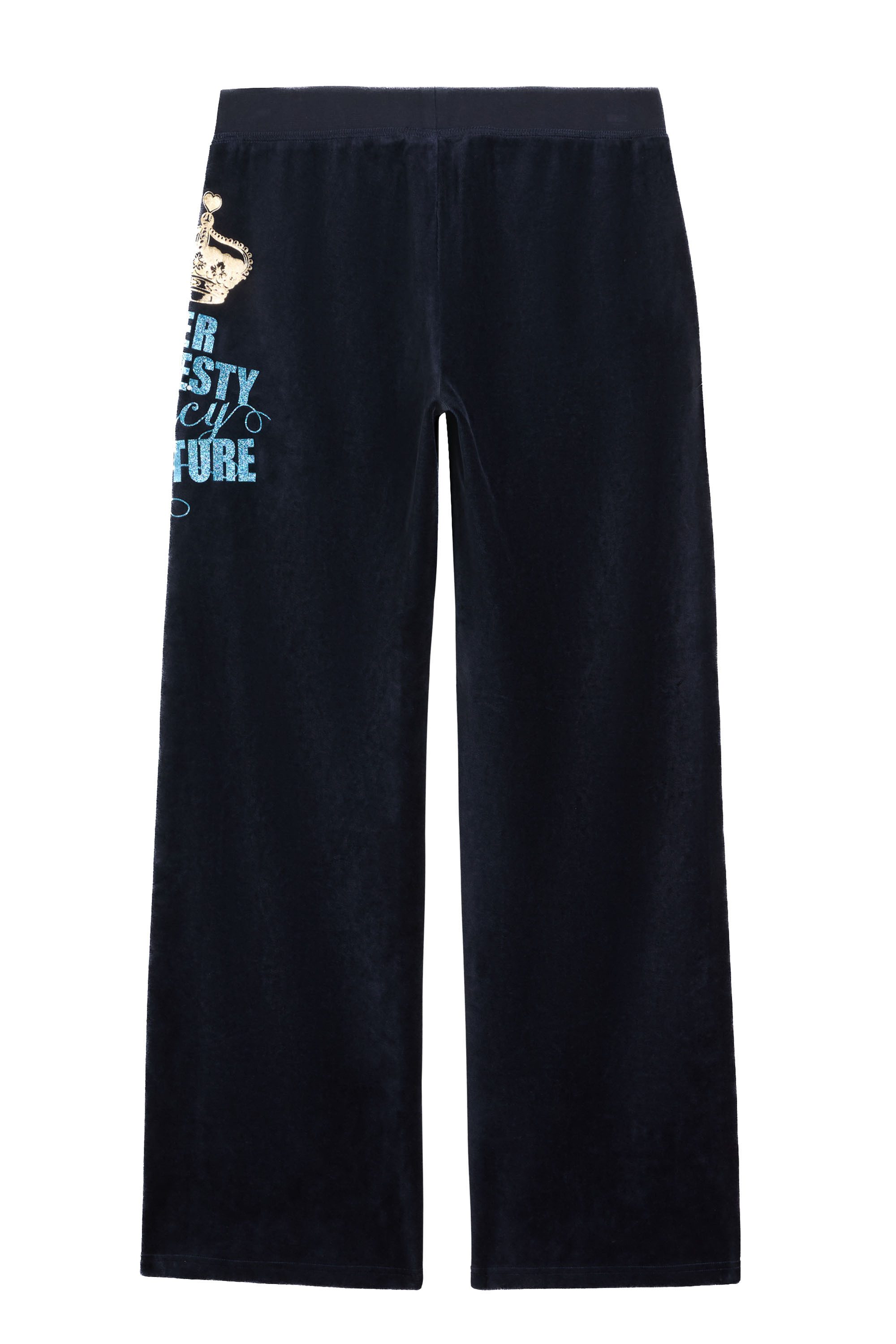 Juicy Couture Sweathose HER MAJESTY CAISA TRACKPANT. Damen Trainingshose Damen, Sweathose, Velour, Jogginghose mit Glitzer, Sale