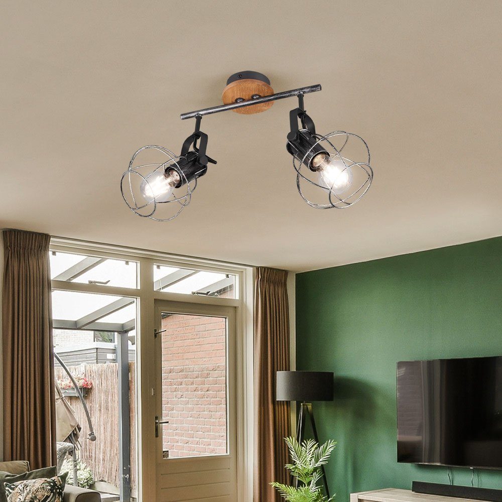 LED Zimmer Leuchtmittel Vintage Leuchte Wohn Leuchten inklusive, Deckenleuchte, schwenkbar TRIO Spot nicht Strahler Decken