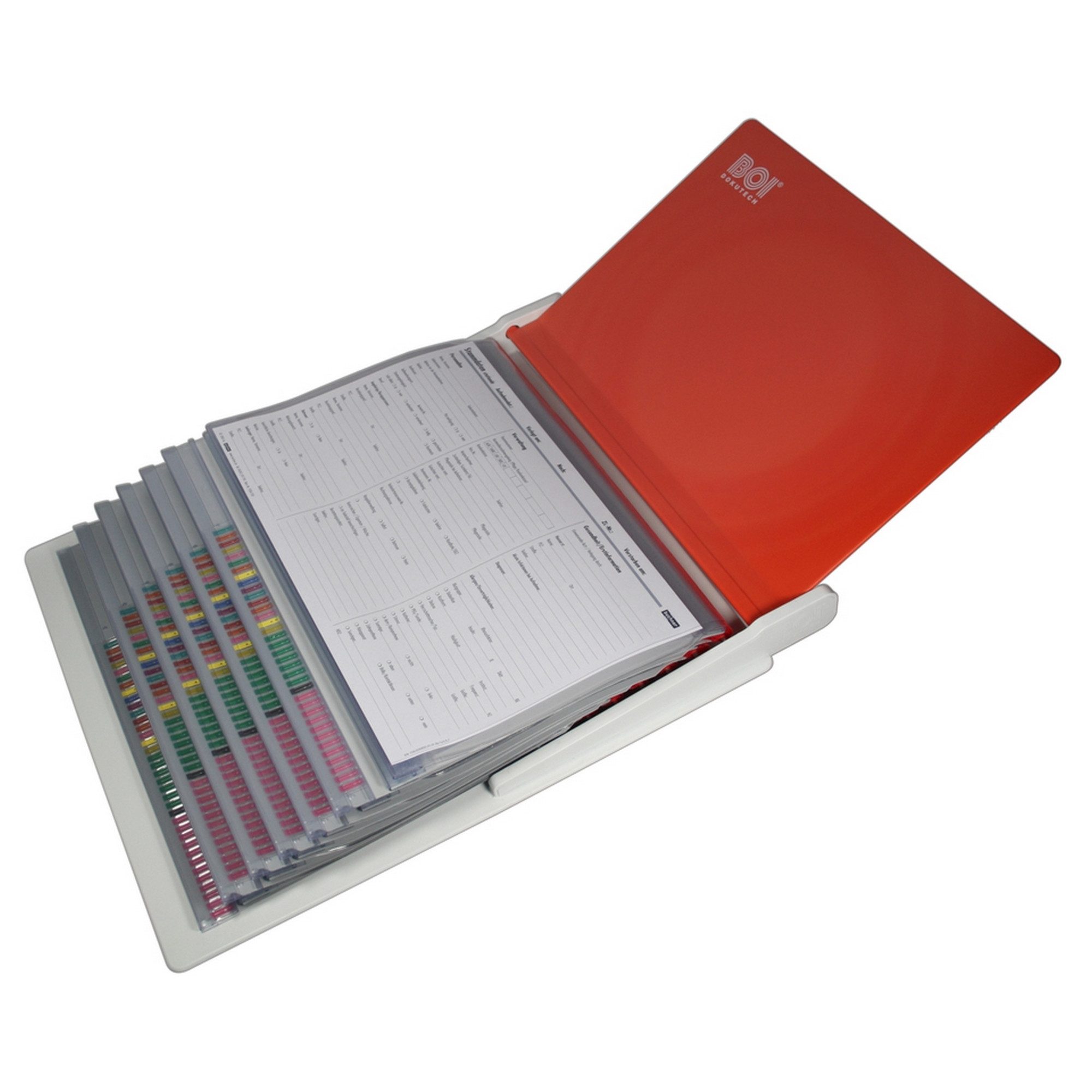 BOI DOKUTECH Aufbewahrungsbox Universalplanette 9108-00529 rot