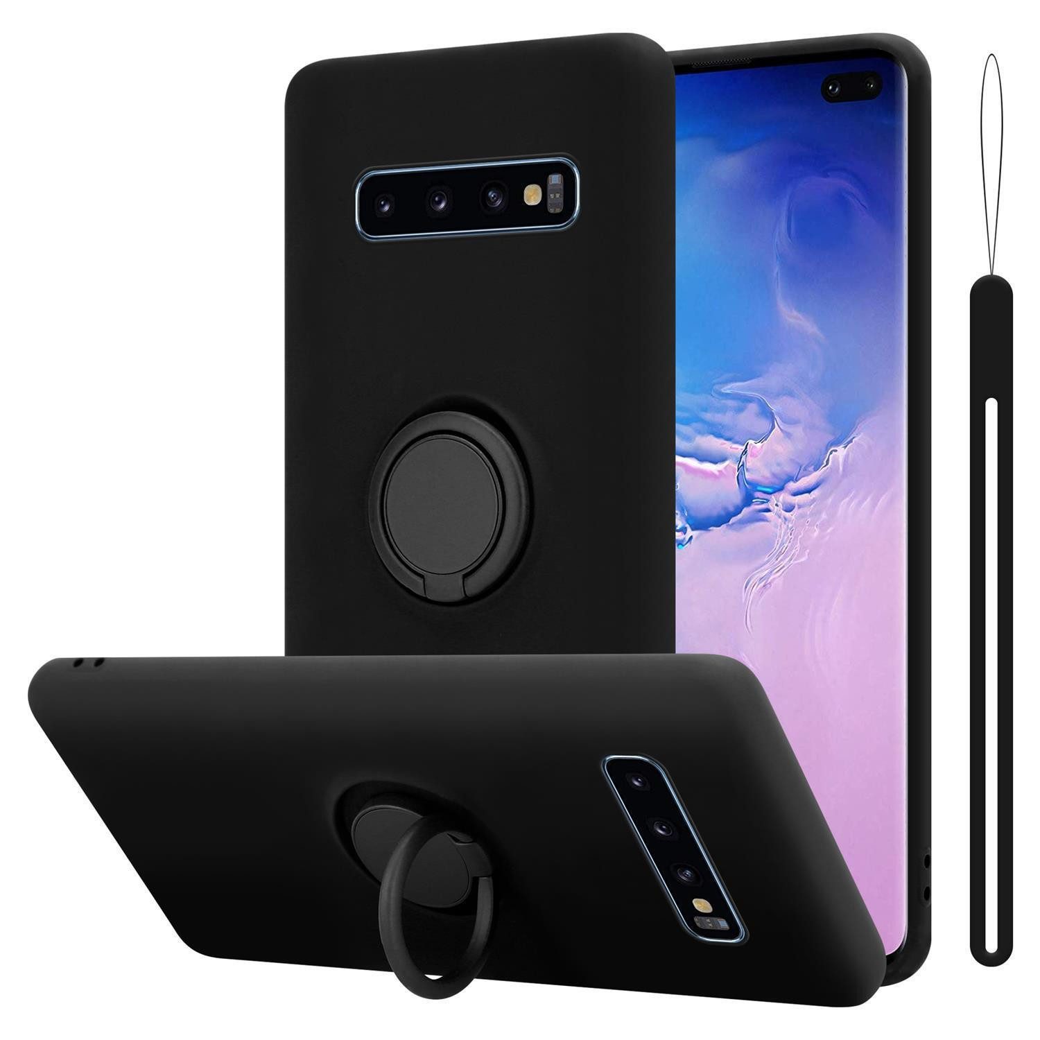 Cadorabo Handyhülle für Samsung Galaxy S10 4G Hülle Samsung Galaxy S10 4G, Robustes Hard Case - Handy Schutzhülle - Hülle - Back Cover Bumper