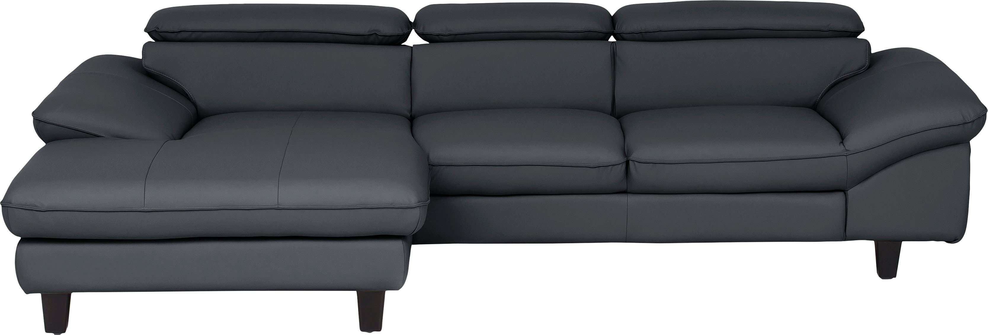 Home affaire Ecksofa "Pilot L-Form" mit Kopfteilverstellung, wahlweise mit günstig online kaufen